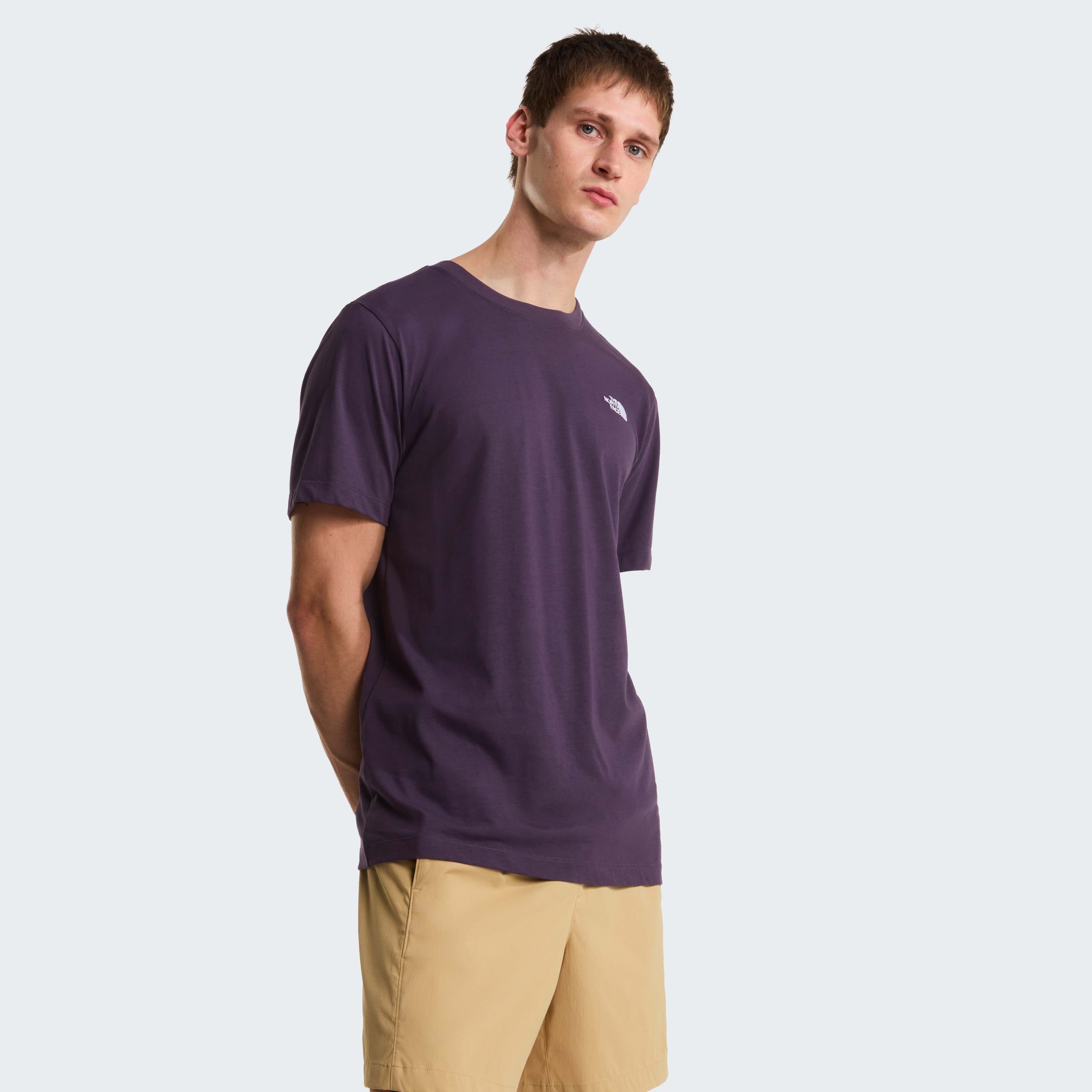 The North Face T-Shirt "M EVOLUTION SIMPLE DOME REGULAR SHORT SL" normale Passform, Kurzarm, für den Alltag, aus Baumwolle