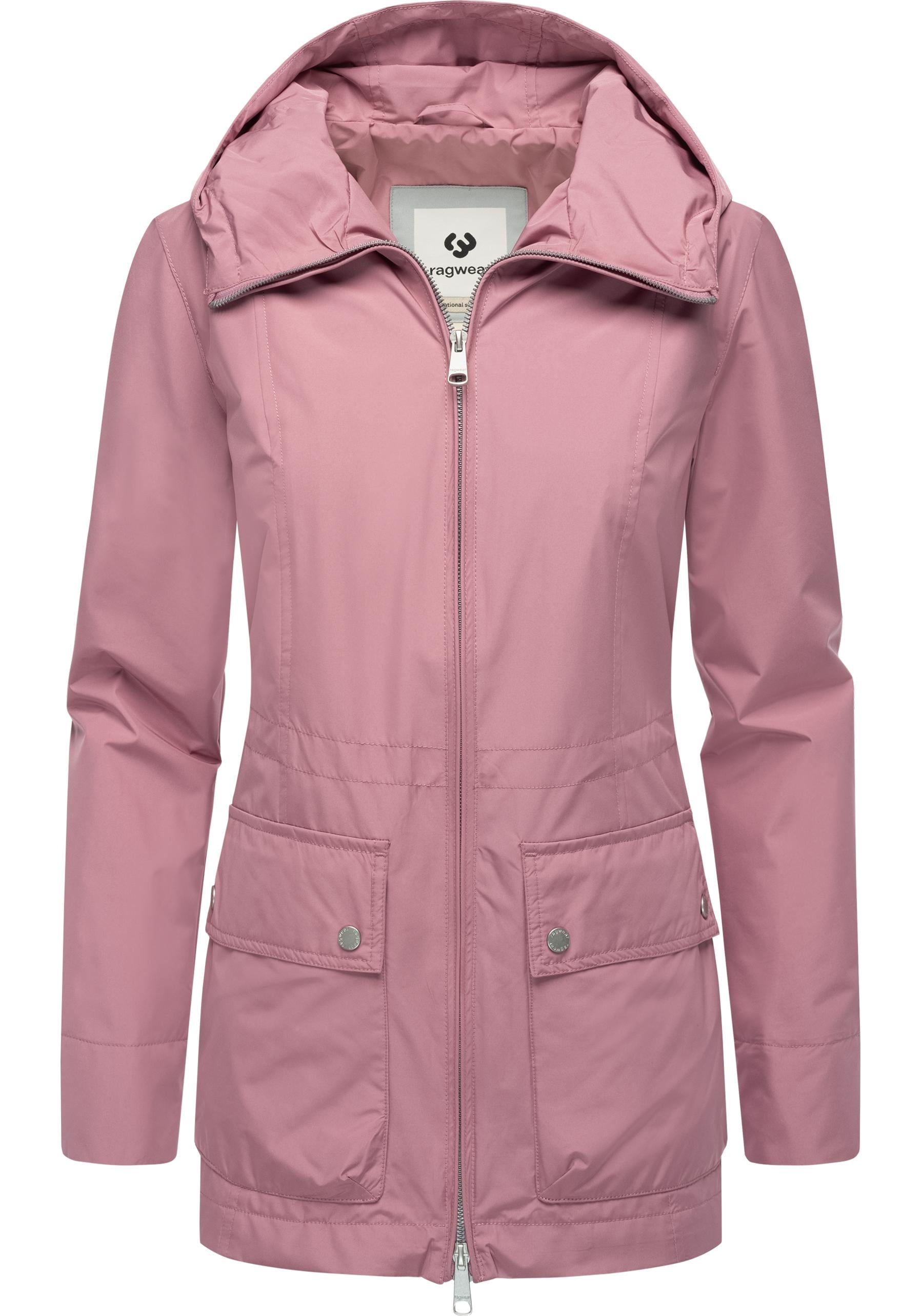 Ragwear Funktionsjacke »Monadetta A«, mit Kapuze, Wasserdichte und atmungsaktive Übergangsjacke mit Kapuze
