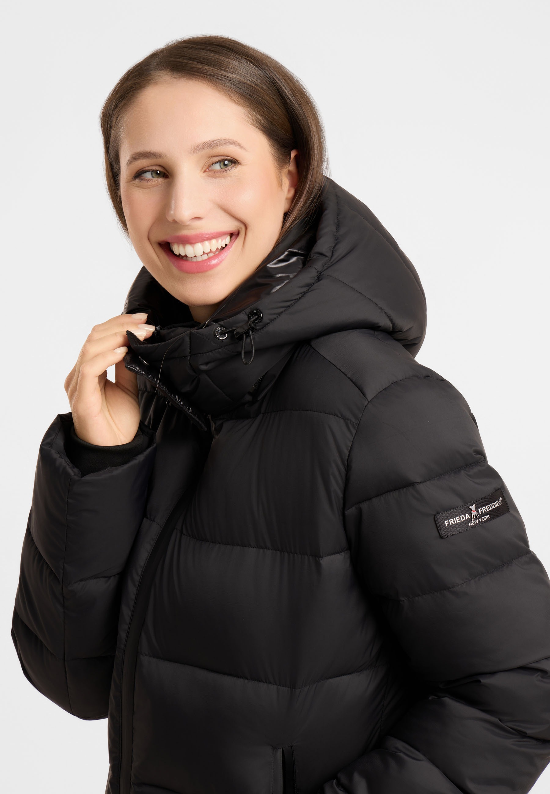 Frieda & Freddies Winterjacke »Frieda & Freddies Steppjacke mit Kapuze«