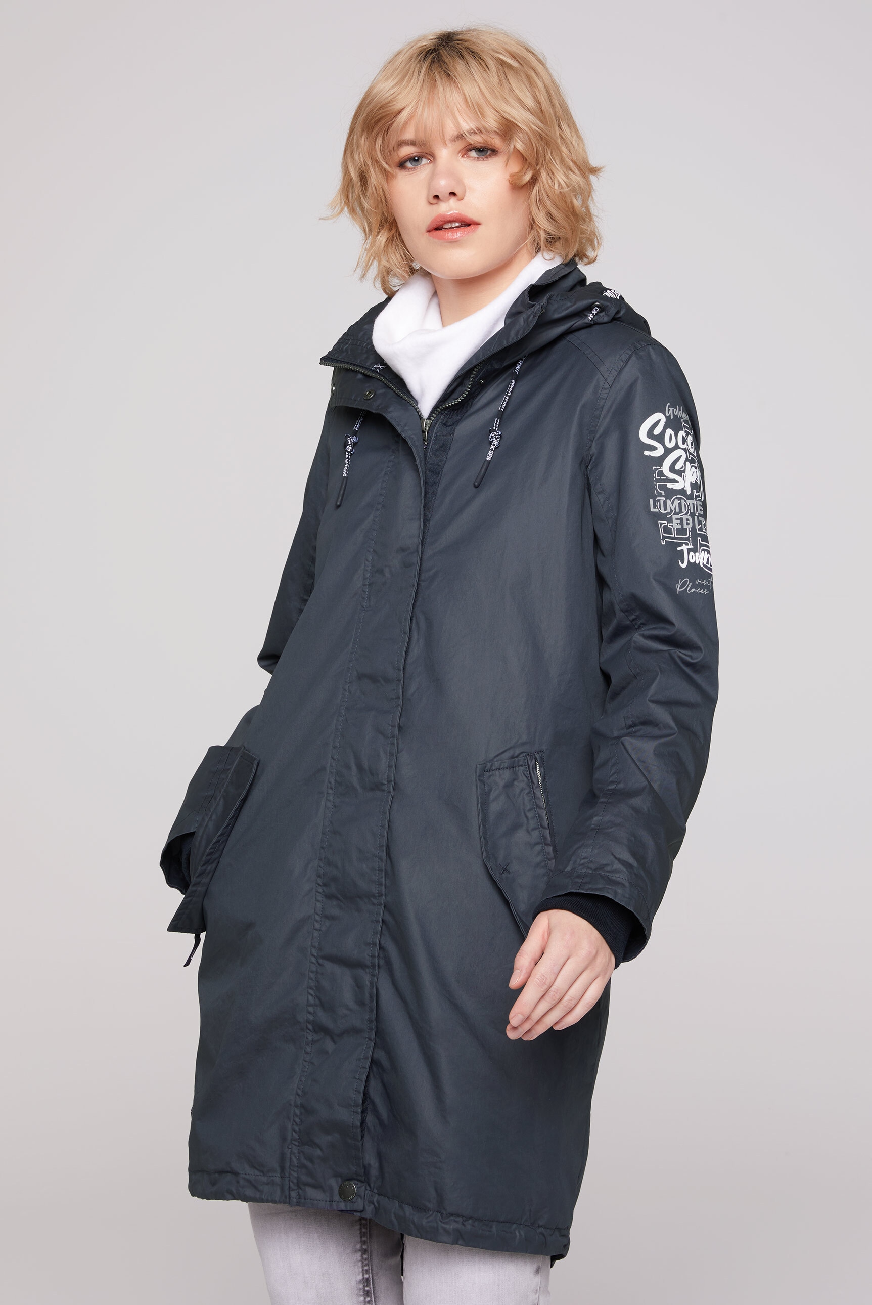 SOCCX Parka, mit Kapuze, mit Windfangleiste kaufen