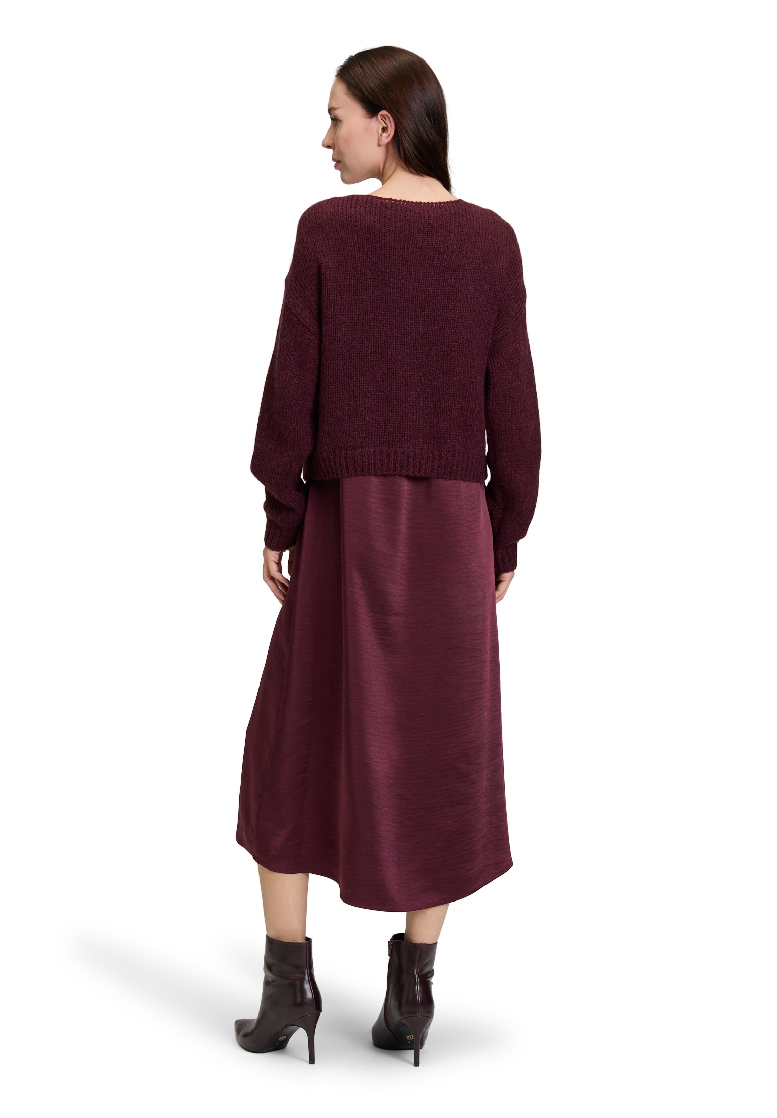 Vera Mont Druckkleid »Vera Mont Damen Casual-Kleid zweiteilig«, Materialmix