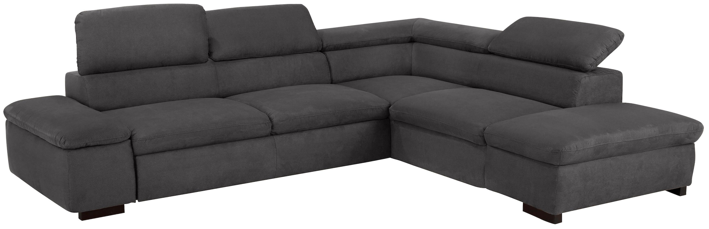 Home affaire Ecksofa »Alberto L-Form«, mit Kopfteilverstellung, wahlweise mit Bettfunktion