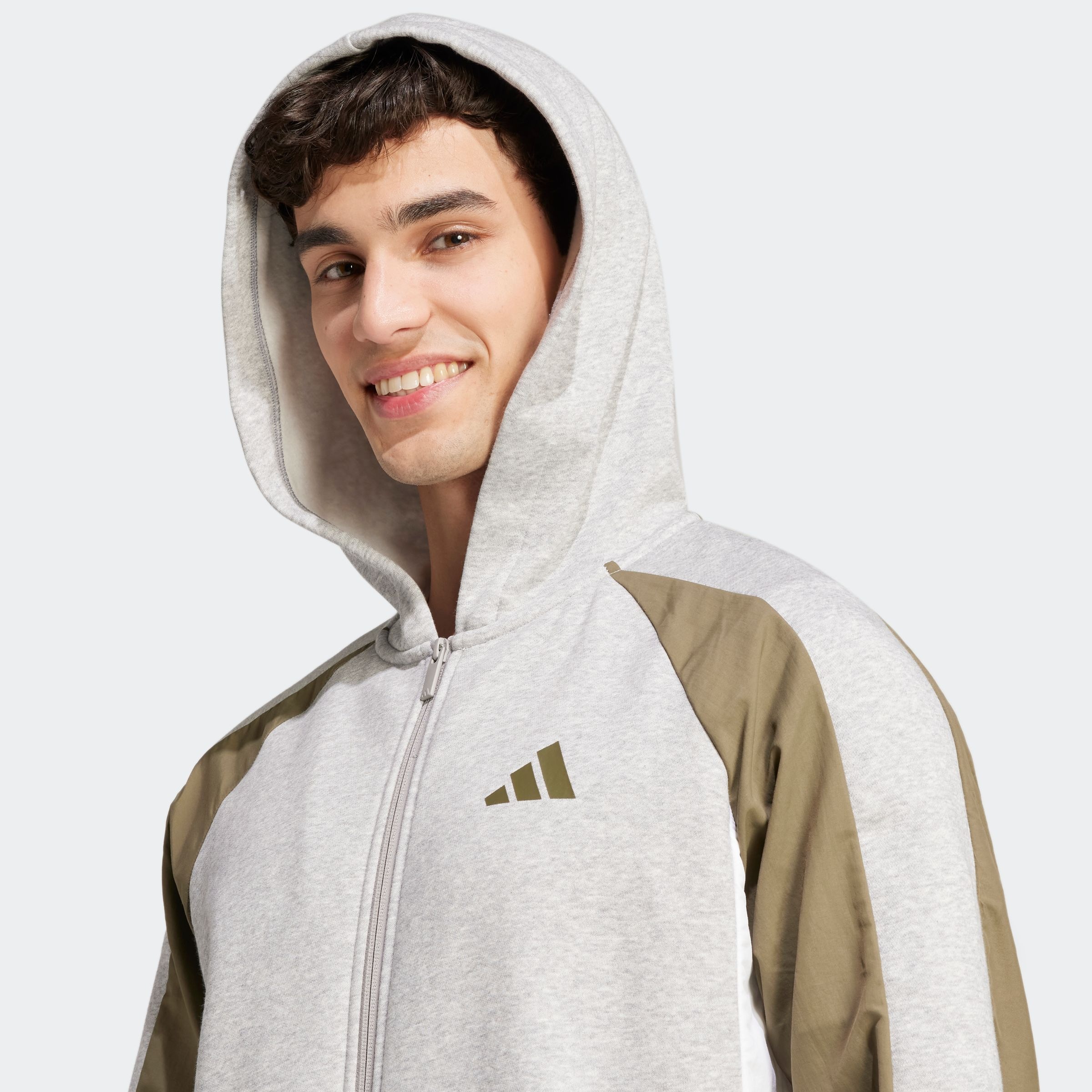 adidas Sportswear Kapuzensweatshirt »M ESS CB FZ HD«
