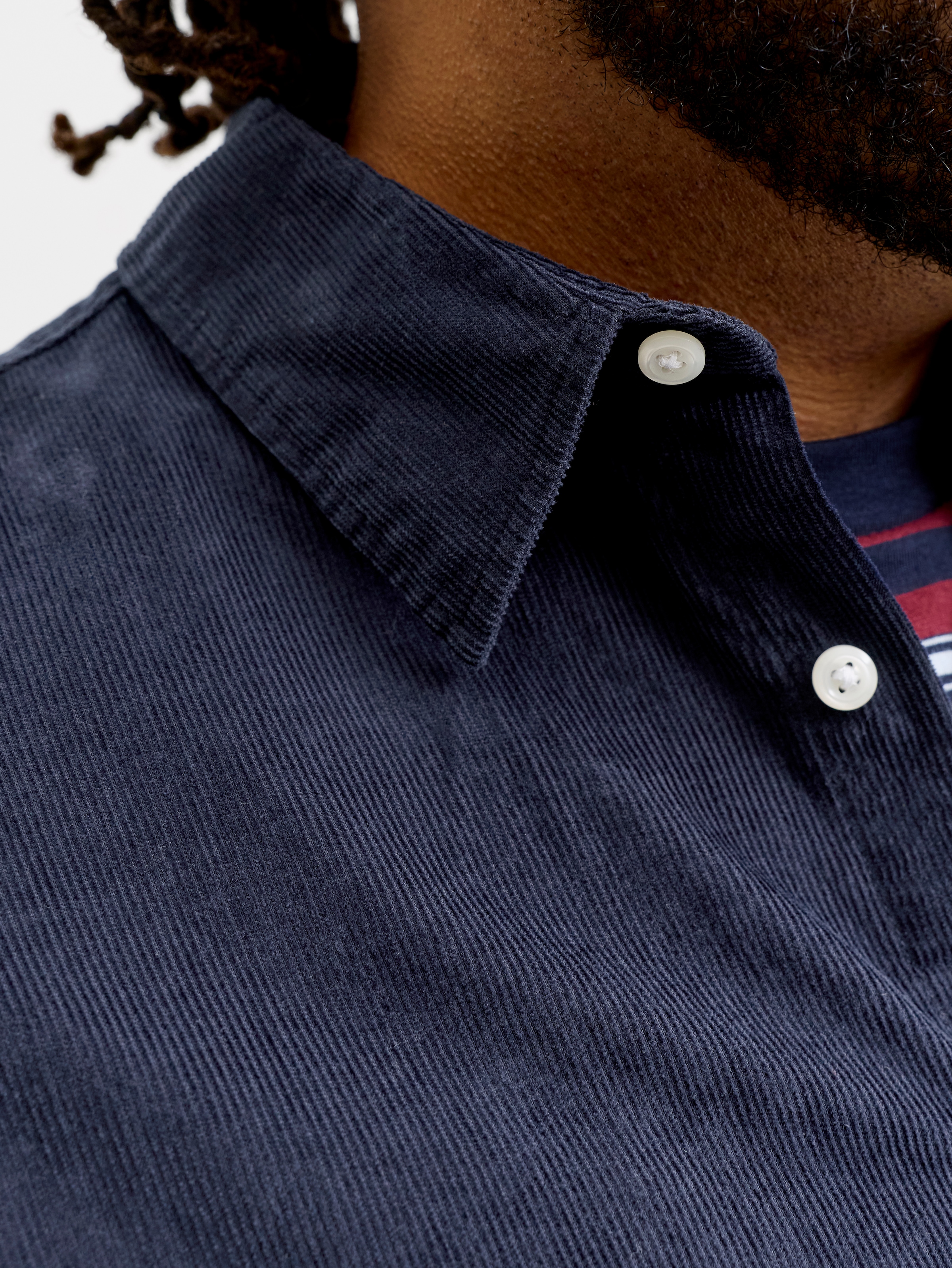 Jack & Jones PlusSize Langarmhemd »JJEFIELD CORD SHIRT LS SN PLS« Baumwolle, regular fit