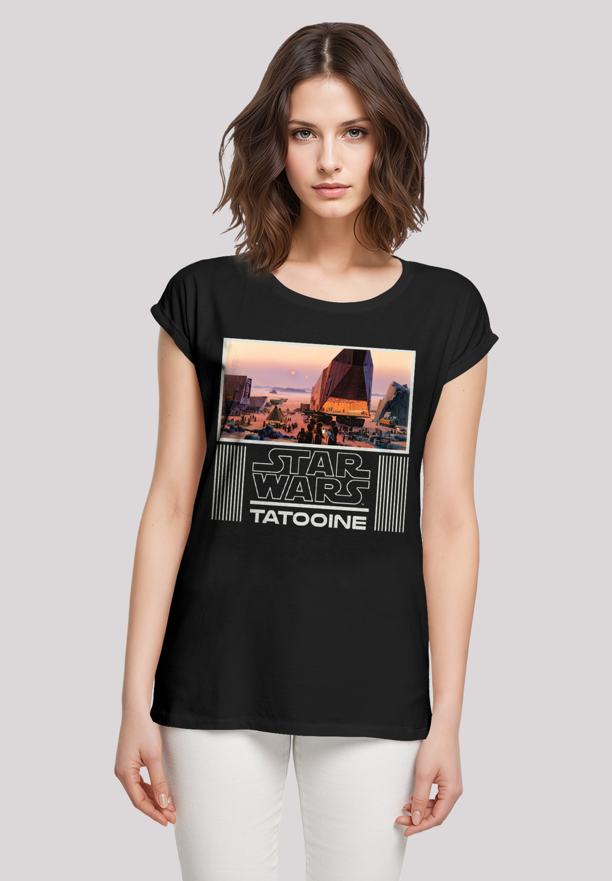 F4NT4STIC T-Shirt "Star Wars Tatooine Panorma", Premium Qualität, Star Wars günstig online kaufen