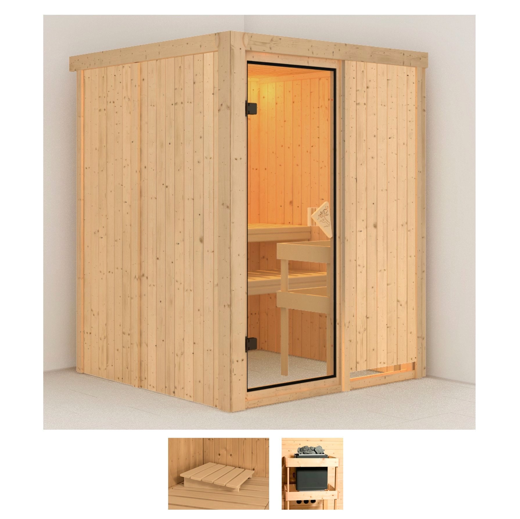 Karibu Pirtis »Milaja« (Set) be Ofen