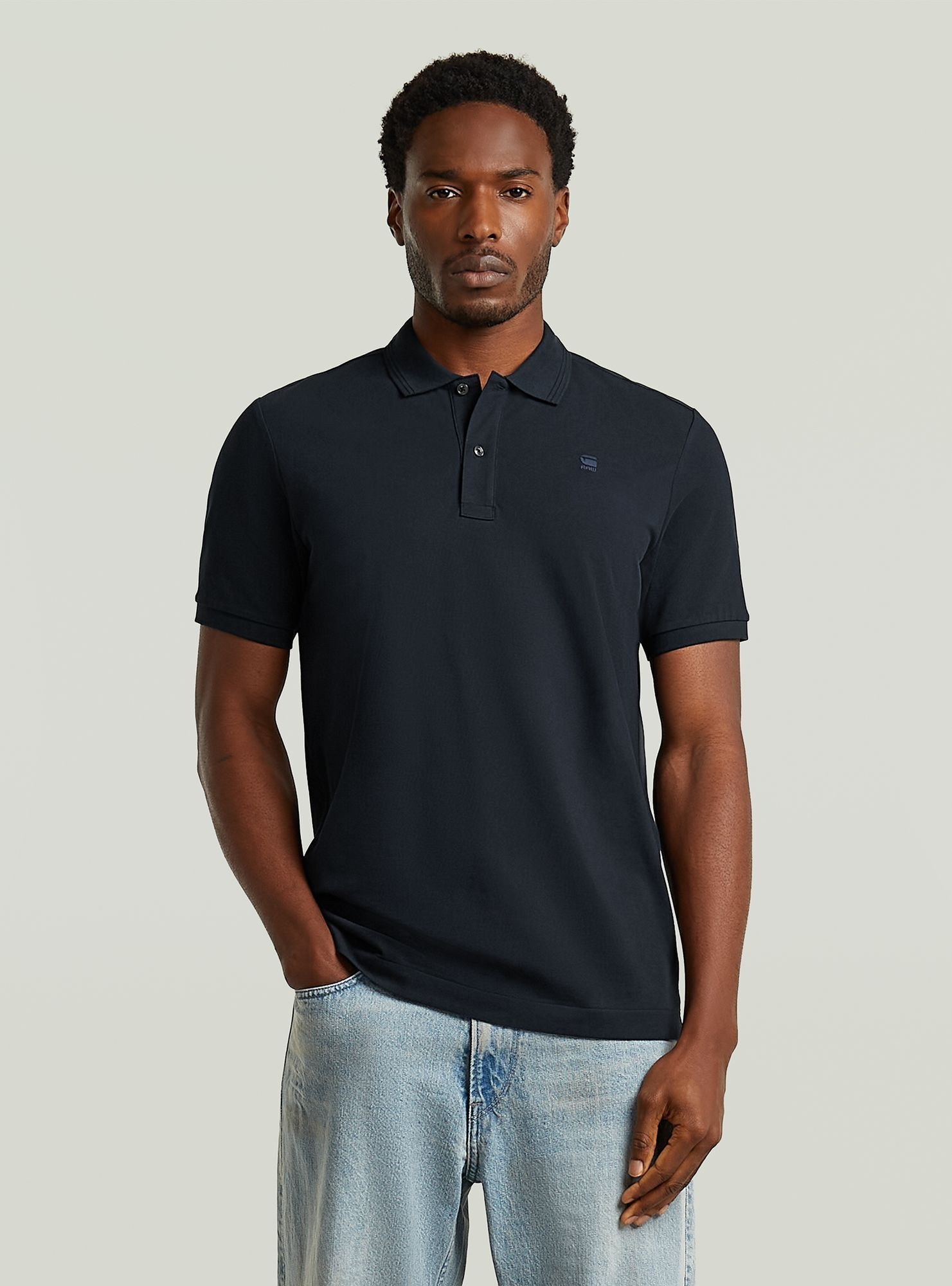 G-star Polo à Manches Courtes Dunda Slim Salute S Homme