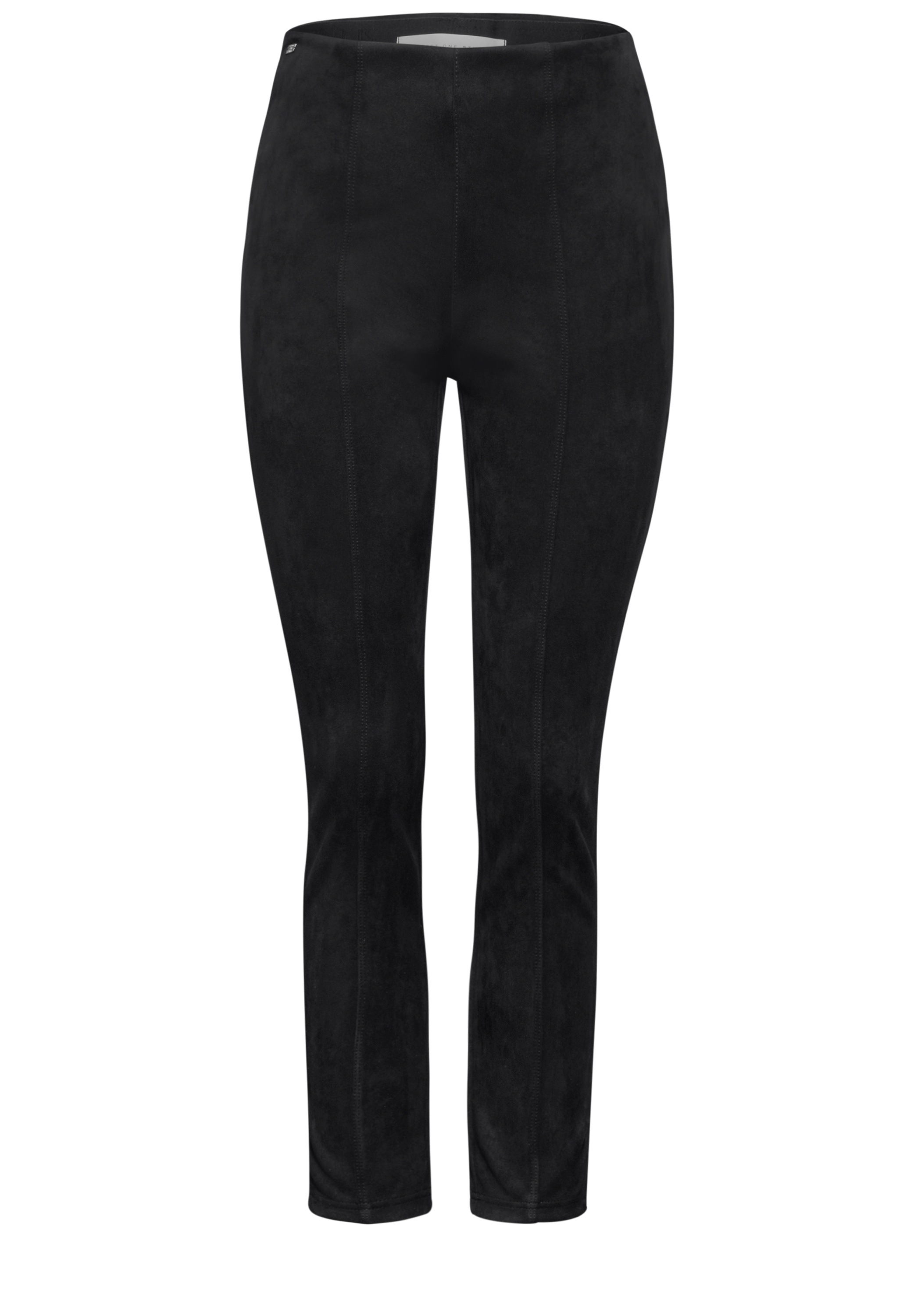 STREET ONE STUDIO Lederimitathose, High Waist