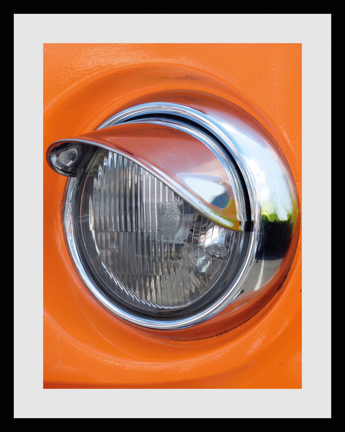 queence Bild »Halogen«, Auto-Fahrzeuge, (1 St.), HD Premium Poster-Druck inkl. Holzrahmen
