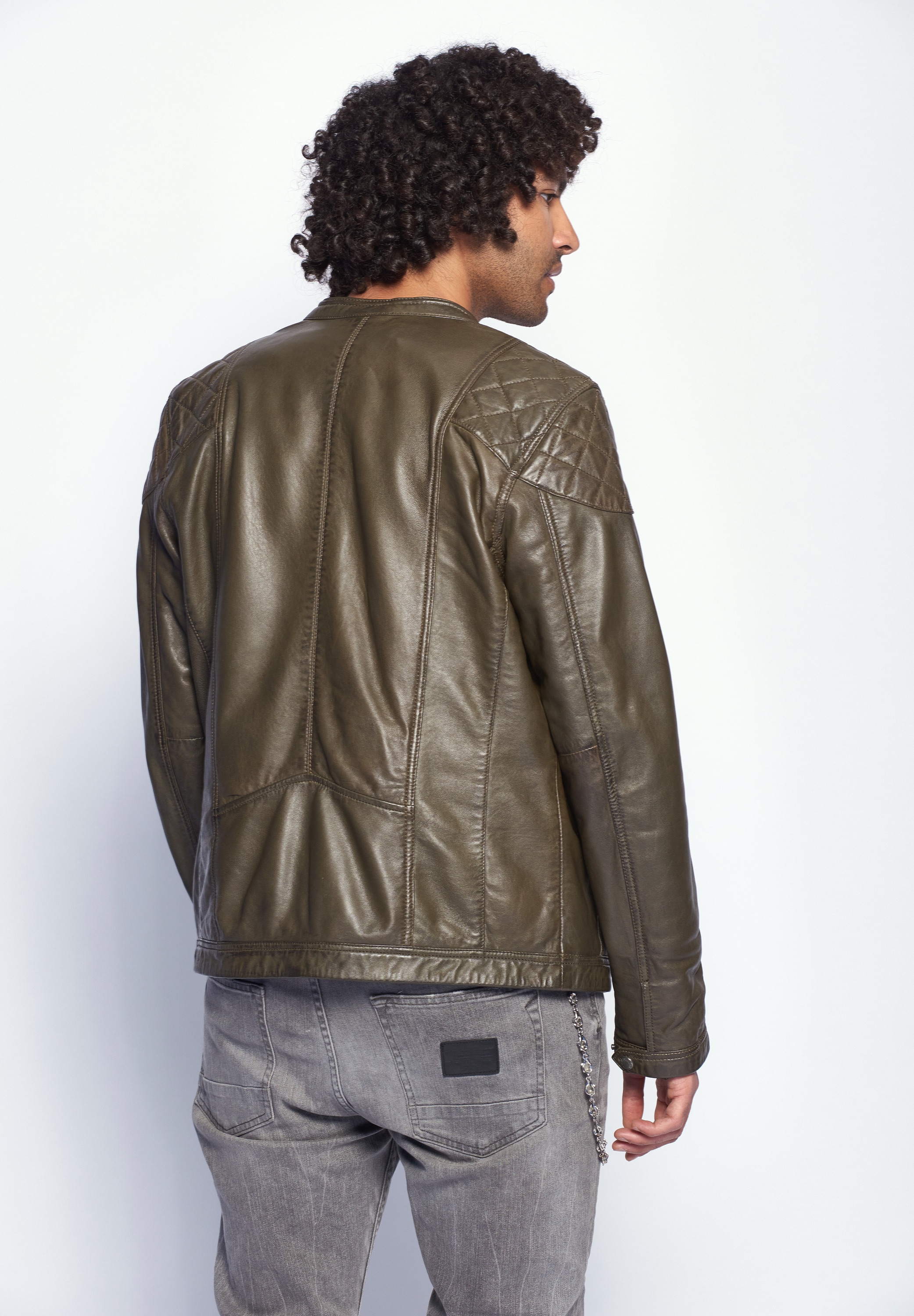 MUSTANG Lederjacke "Cooper" günstig online kaufen