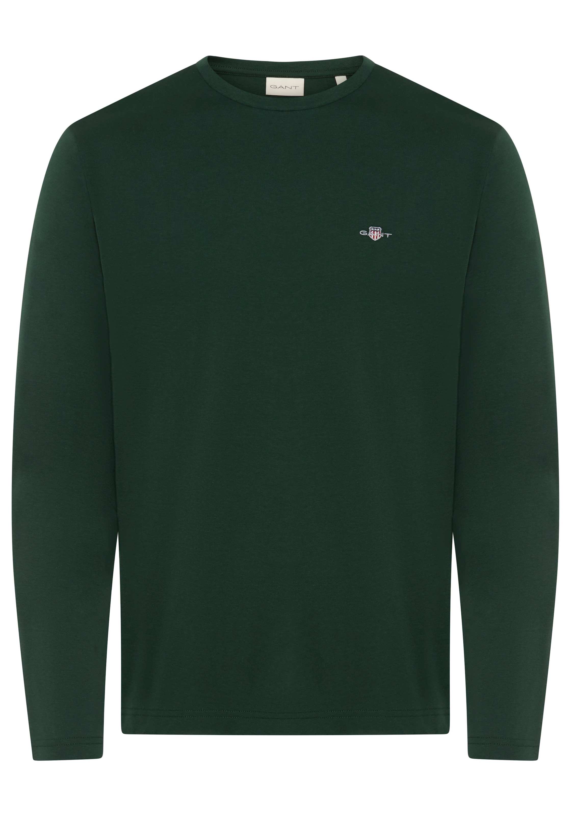 Gant Langarmshirt "REG SHIELD LS T-SHIRT", mit Logostickerei auf der Brust günstig online kaufen