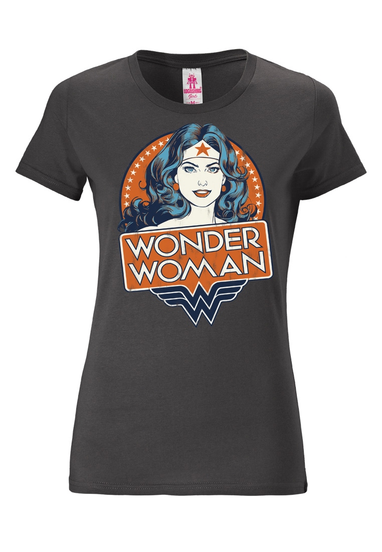 LOGOSHIRT T-Shirt »Wonder Woman«, mit tollem Frontprint