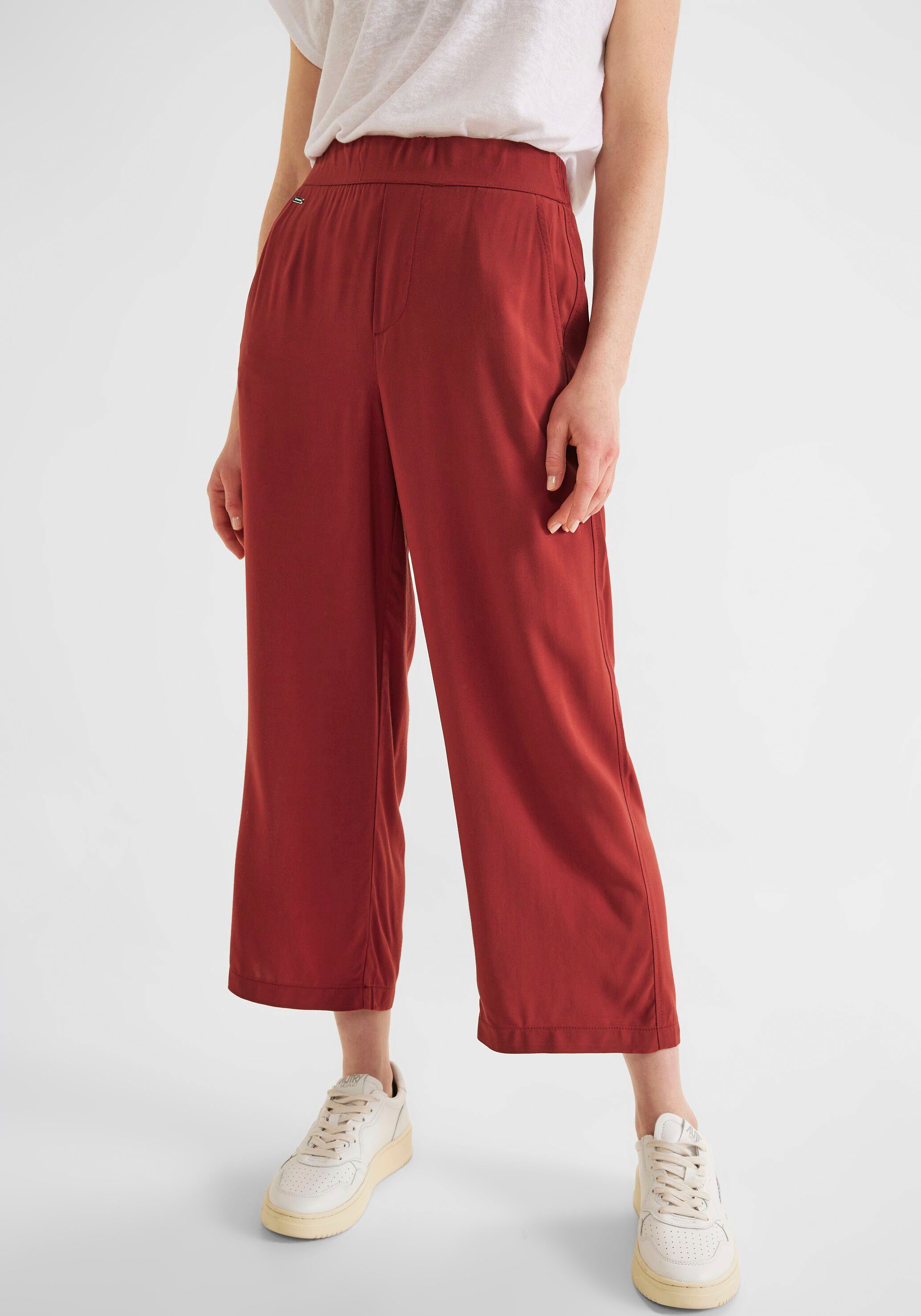 STREET ONE 7/8-Hose mit Metalllabel