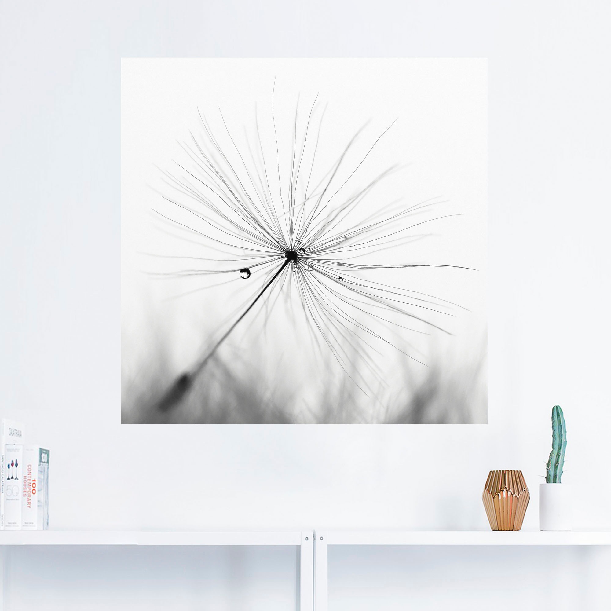 Artland Wandbild "Pusteblume Schirmchen", Blumen, (1 St.), als Alubild, Out günstig online kaufen