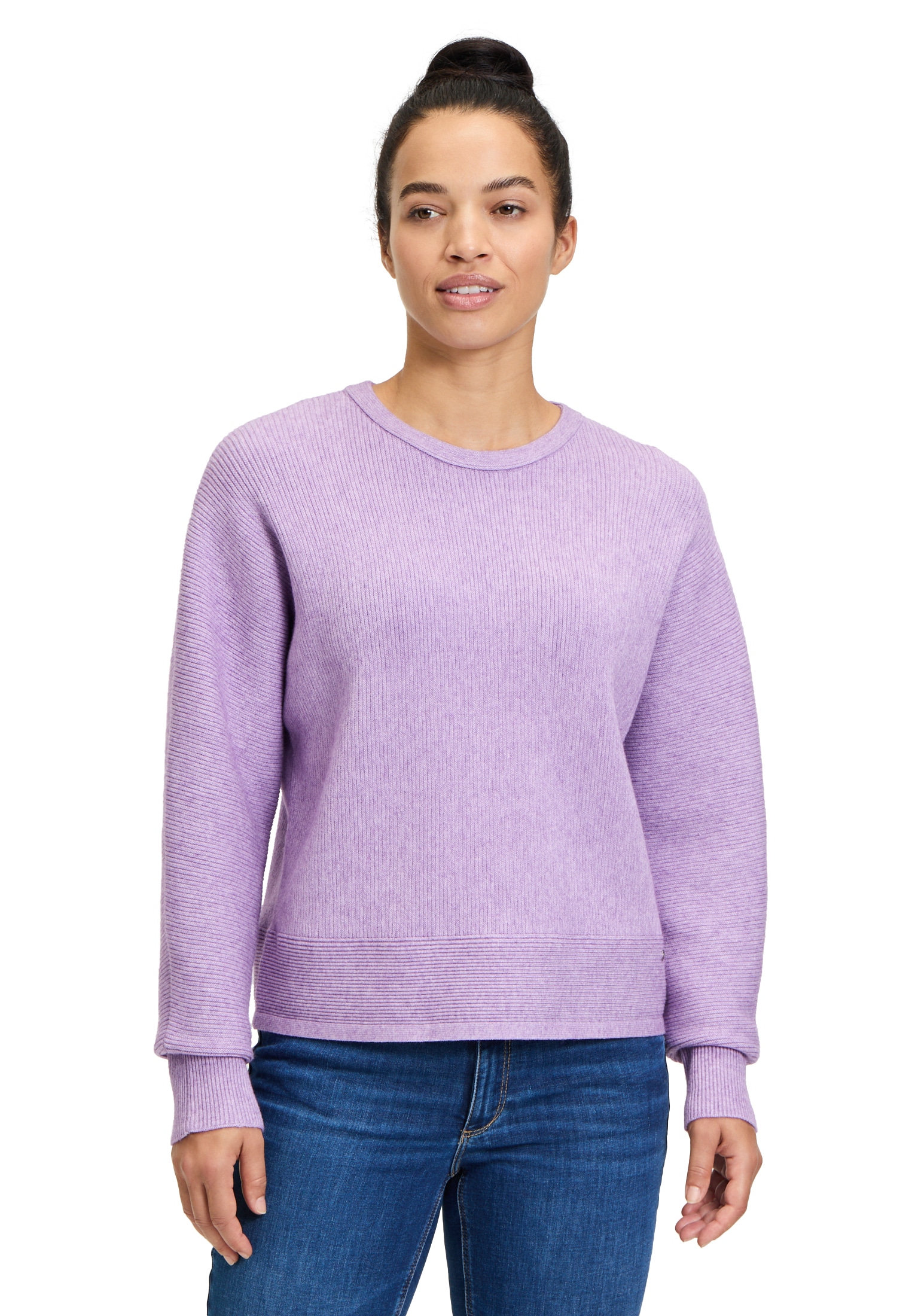 Betty&Co Strickpullover "Damen Strickpullover mit Struktur", 1 Stk. Struktu günstig online kaufen