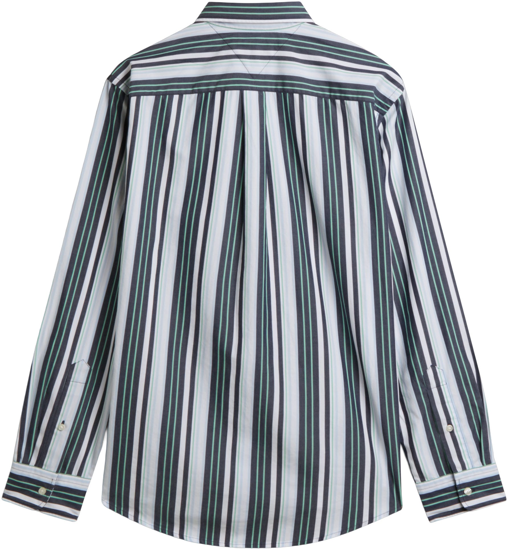 Tommy Hilfiger Langarmhemd »POPLIN MULTI STPE SHIRT« Regular Fit