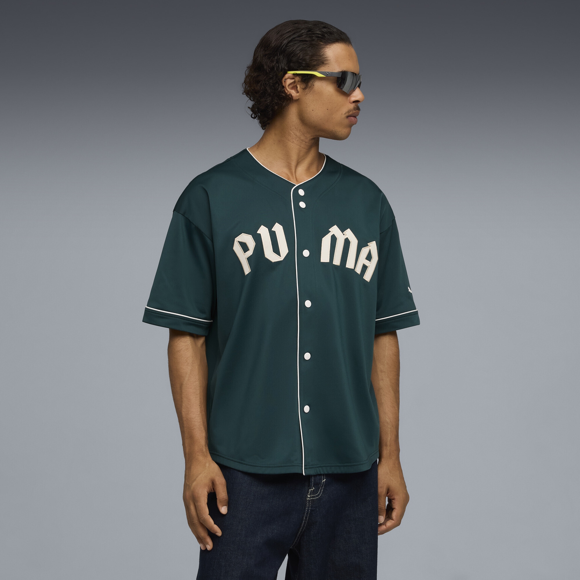 PUMA Trainingsshirt »Oversized Baseballtrikot Herren«