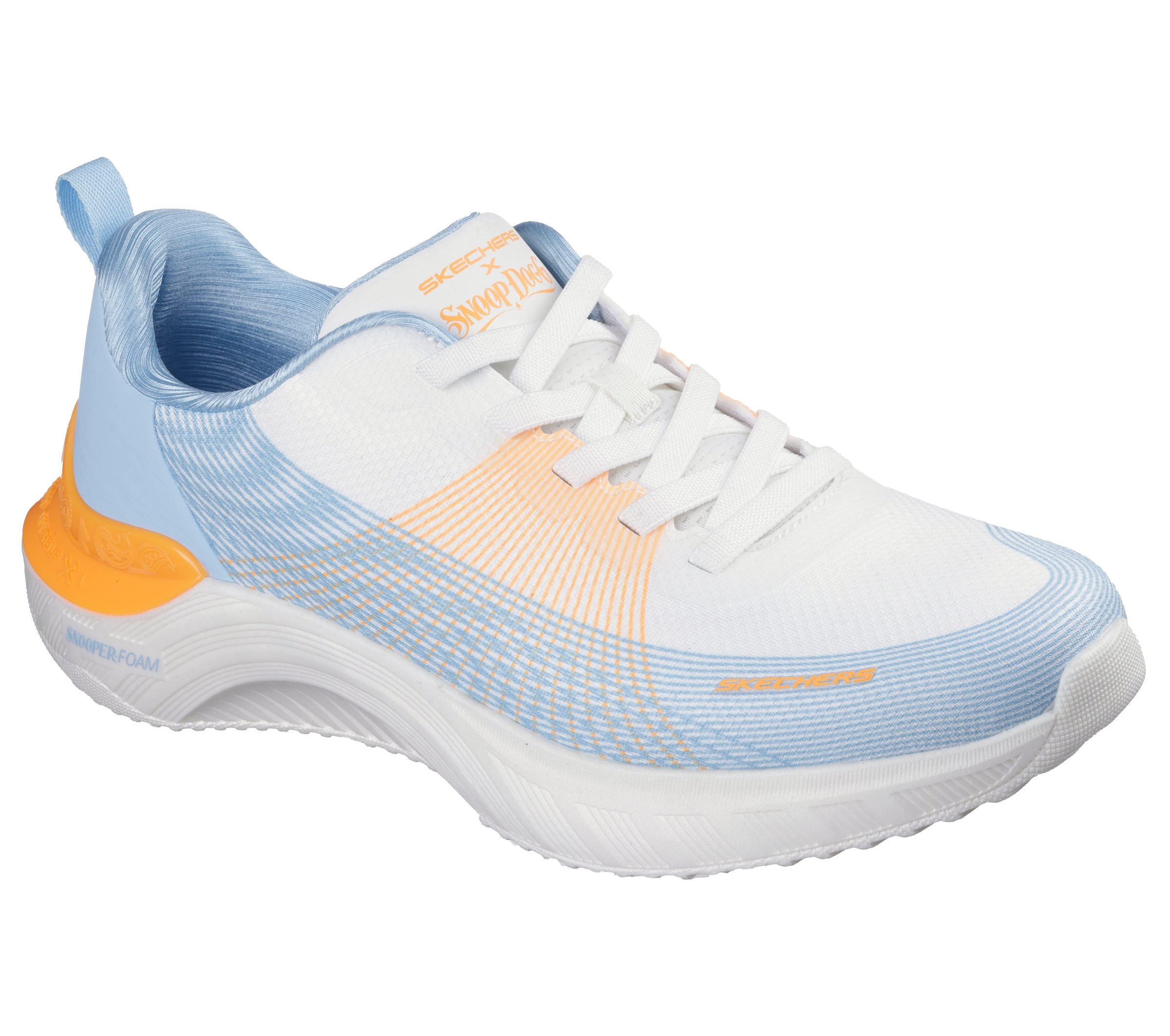 Skechers 1100000002199 "SNOOP ACE-CYBER WALKER" Schnürschuh, Sportschuh, Snoop Sneaker zum Schlupfen