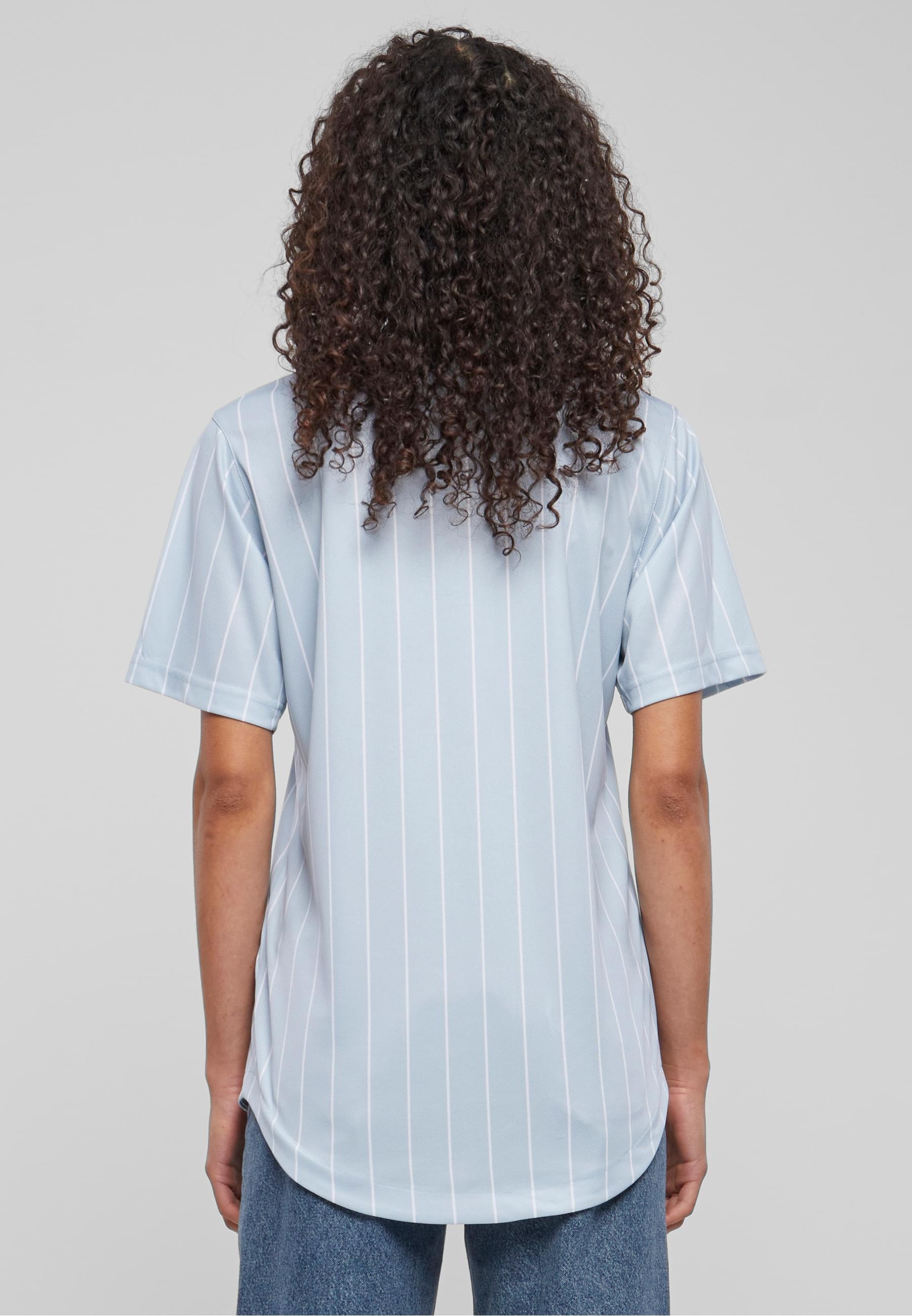 Karl Kani Langarmhemd »Karl Kani Damen KW233-035-2 KK Varsity Pinstripe Baseball Shirt«, (1 tlg.)
