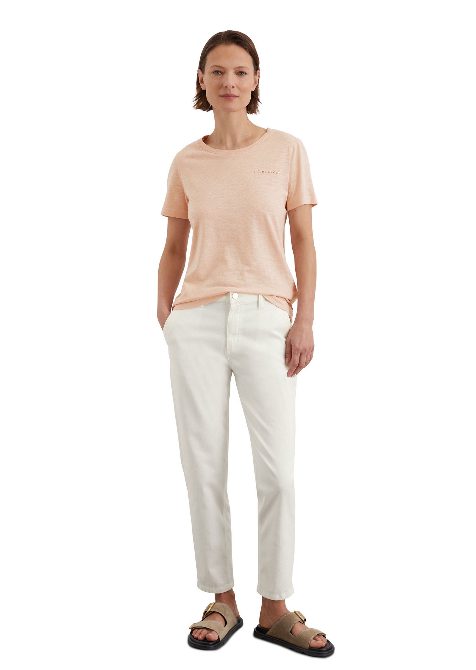 Marc O'Polo T-Shirt »aus Slub-Jersey«