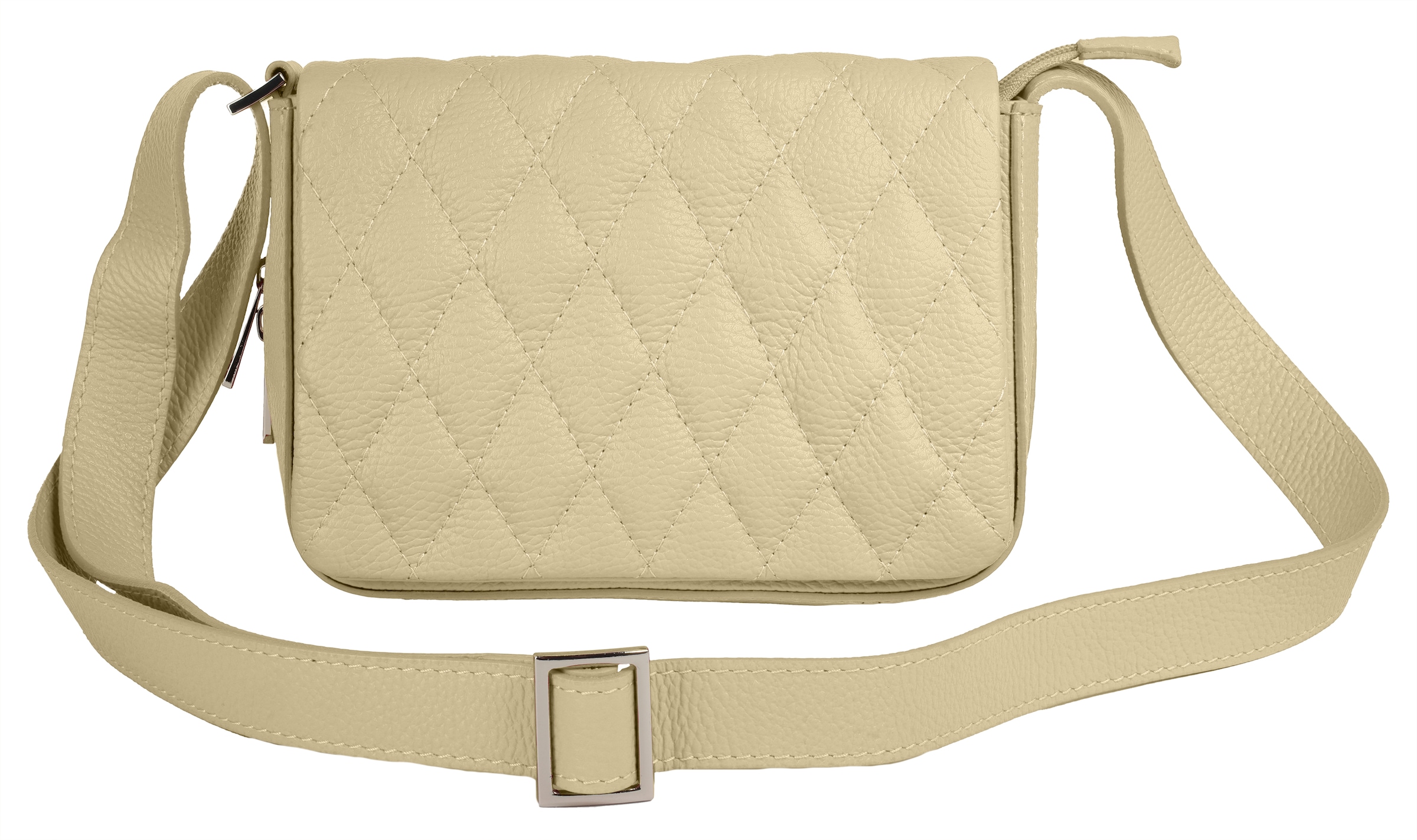 Cluty Henkeltasche, echt Leder, Made in Italy