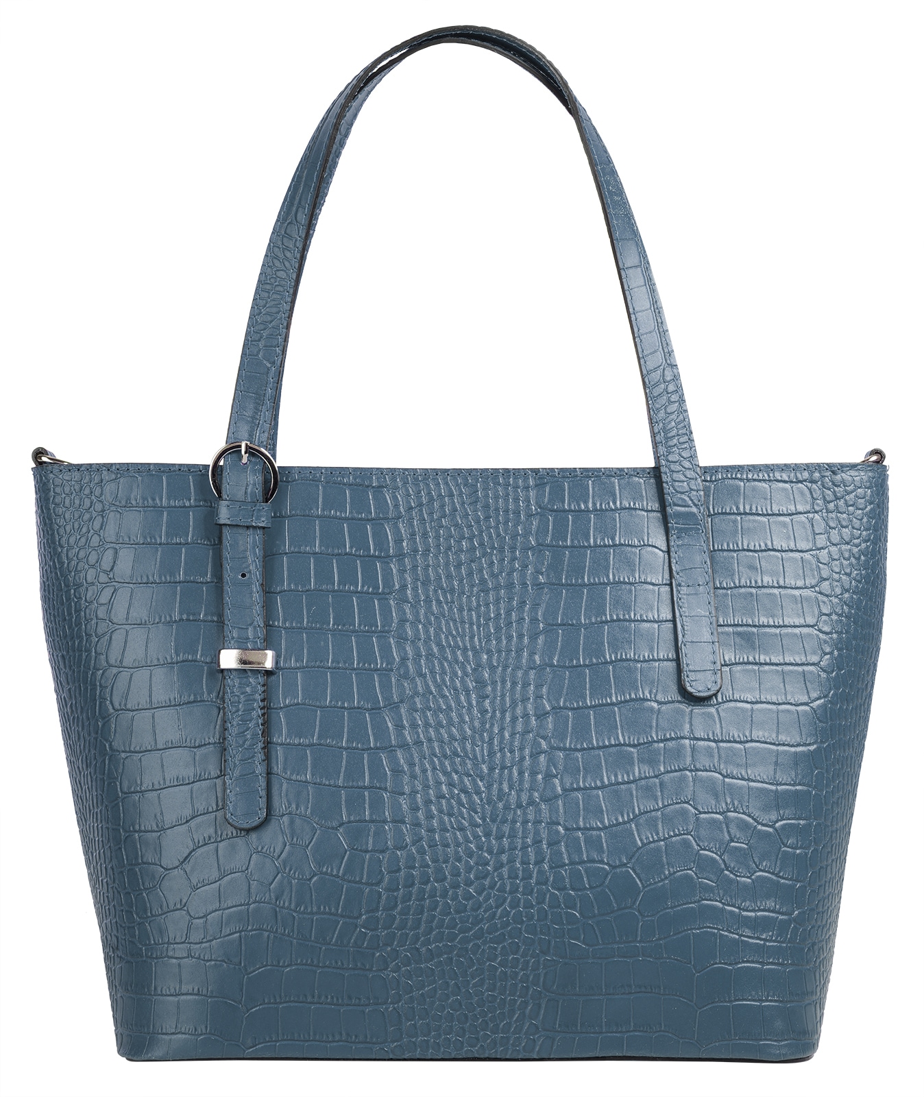 Cluty Henkeltasche, echt Leder, Made in Italy