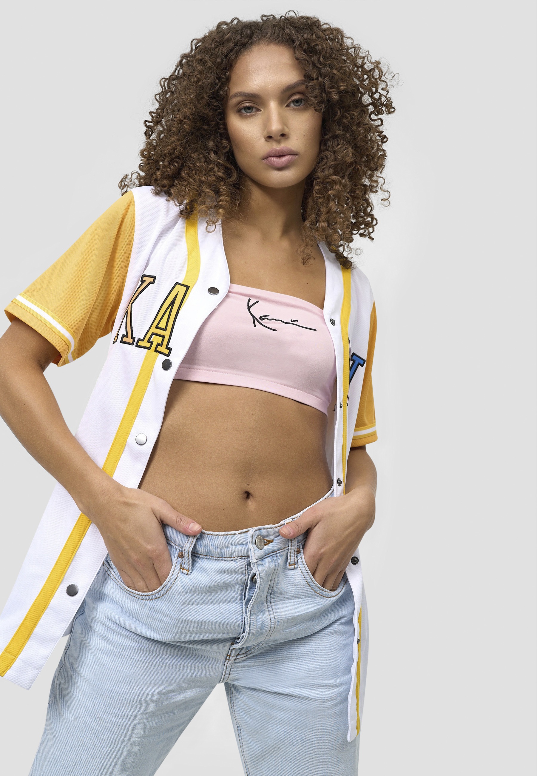 Karl Kani T-Shirt »Karl Kani Damen College Block Baseball Shirt« 1 Stk.