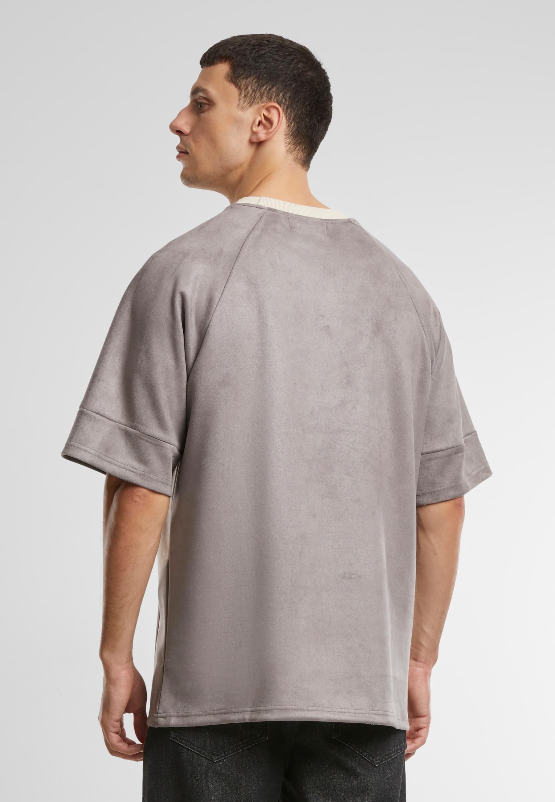 Another Cotton Lab T-Shirt »Another Cotton Lab Another Oversize Raglan Velour Jersey«, (1 tlg.)