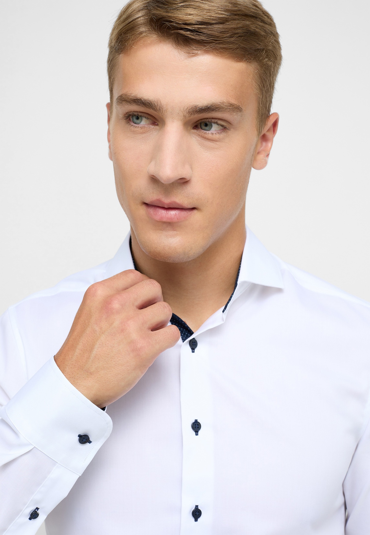 Thumbnail - Eterna Langarmhemd "SLIM FIT", NON IRON (bügelfrei)