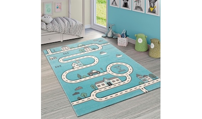 Paco Home Kinderteppich »Diamond 710«, rechteckig, Kurzflor, Straßen-Spiel-Teppich,... kaufen