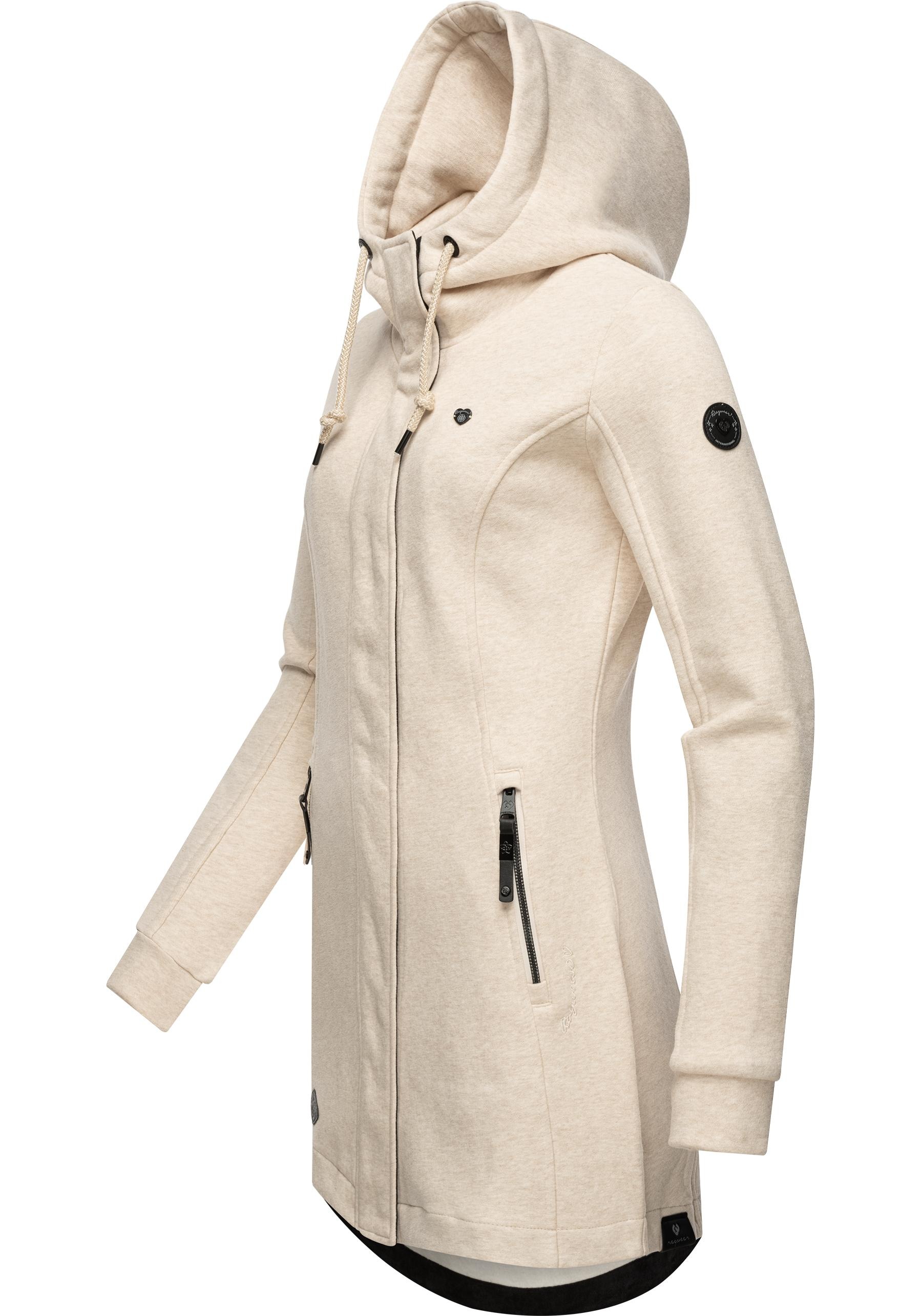 Ragwear Langjacke "Letty Intl." mit Kapuze Sportliche Kapuzenjacke mit Kuns günstig online kaufen