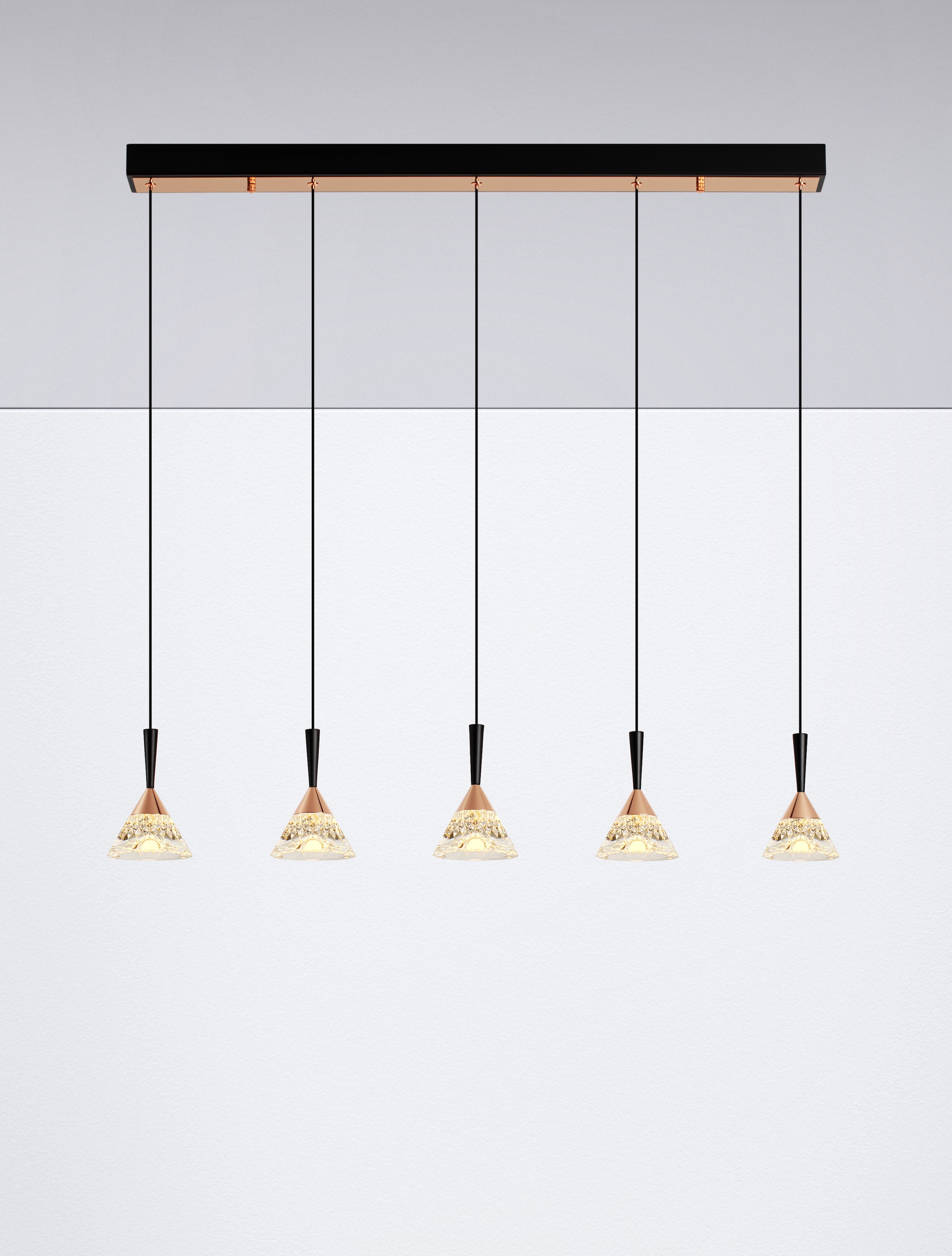 Nova Luce Pendelleuchte »PALUZ« LED-Modul 1 Stk. Warmweiß