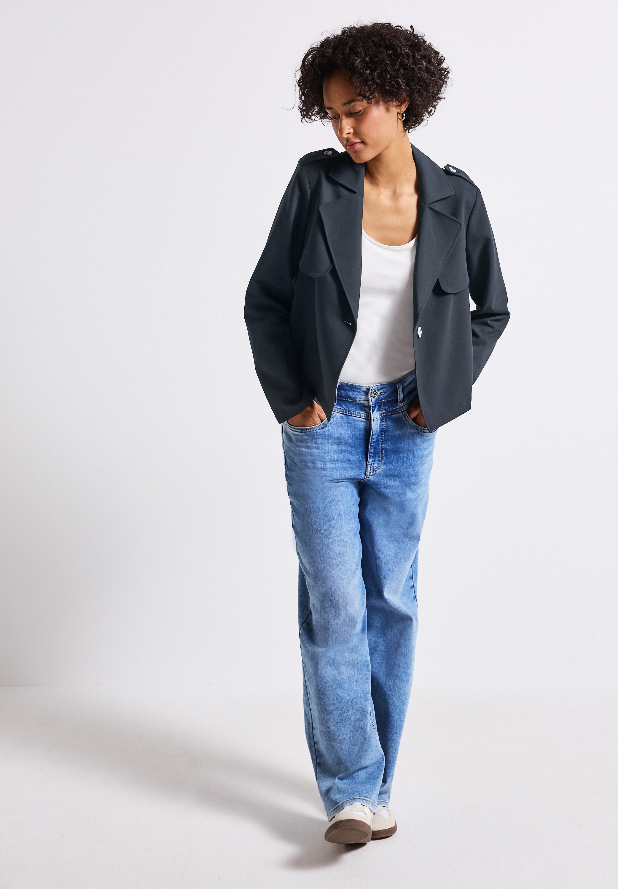 STREET ONE Kurzjacke, ohne Kapuze, Feel Good Fit