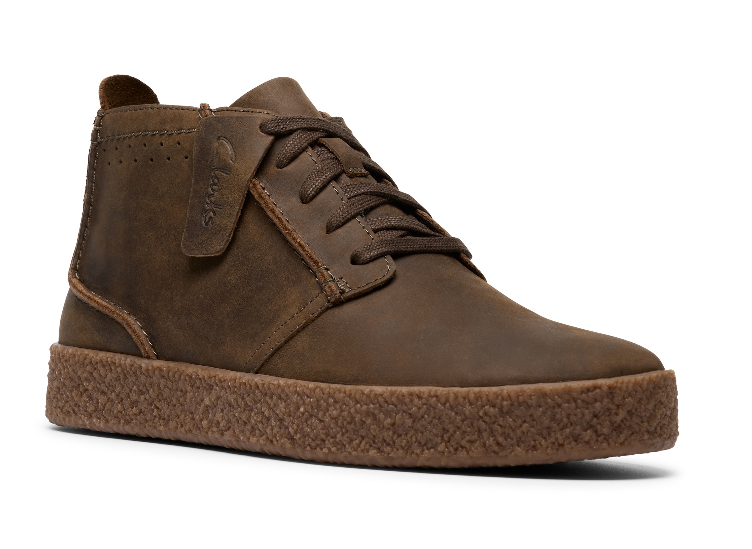 Clarks Schnürboots "Streethill Hi", Desert Boots, High Top Sneaker mit Wech günstig online kaufen