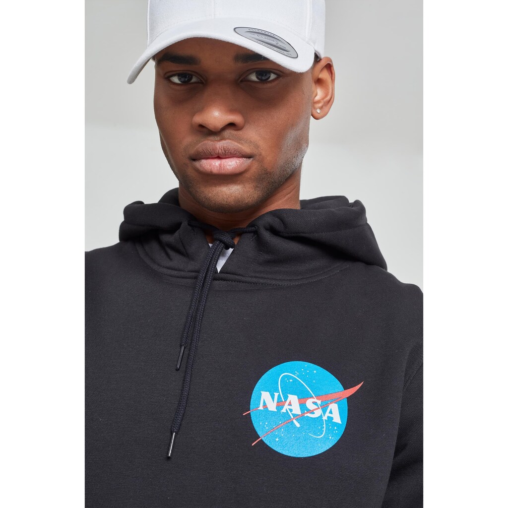 MisterTee Kapuzensweatshirt »MisterTee Herren NASA Small Insignia Hoody«, (1 tlg.)