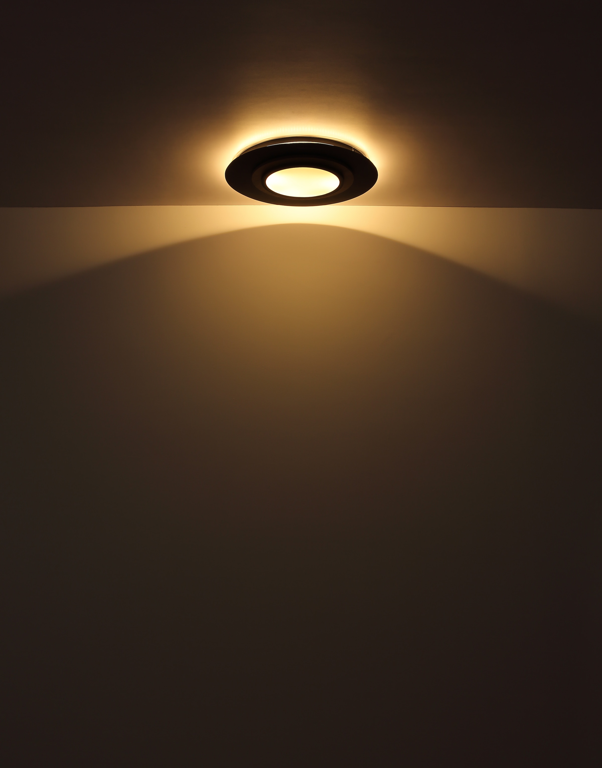 GLOBO LIGHTING Deckenleuchte »KORY« LED-Modul 1 Stk. Warmweiß Deckenlampe Wohnzimmer-Leuchte Schlafzimmer-Leuchte Flur Küche