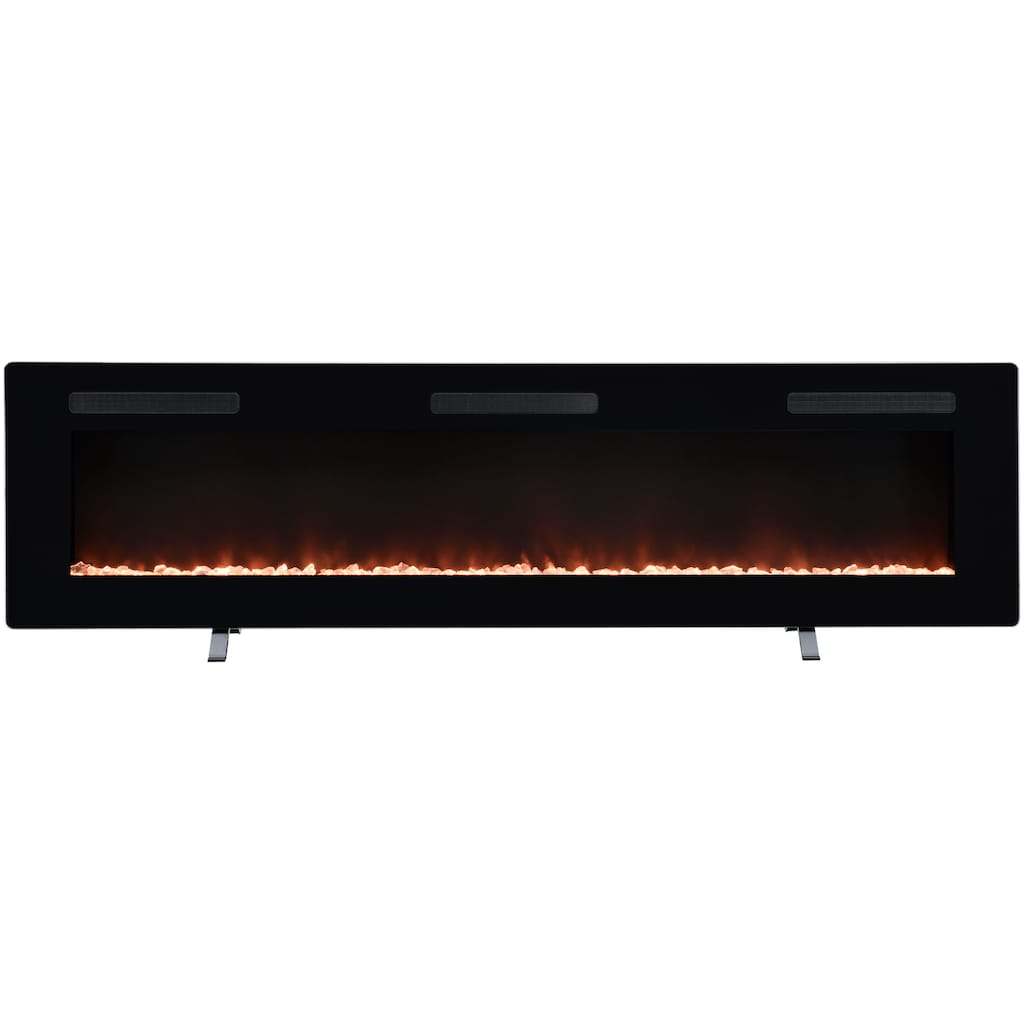 Dimplex Elektrokamin »Sierra 72"«, schwarz,mit Heizung, Fernbedienung, App, Optiflame® Flammeneffekt