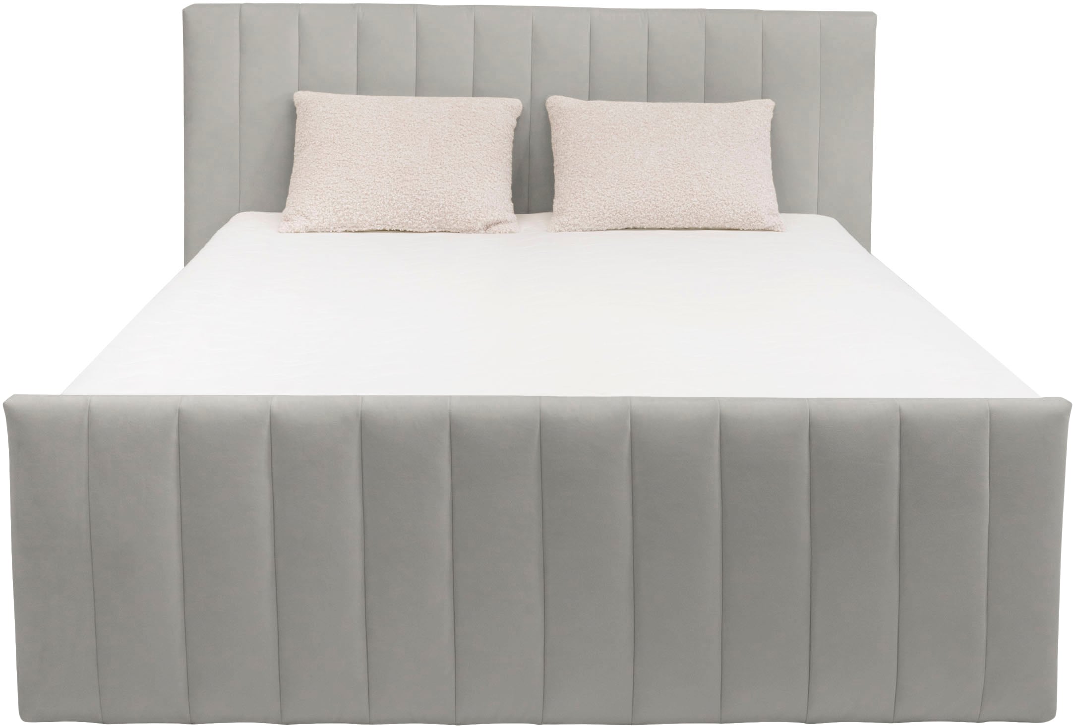 INOSIGN Boxspringbett »Effy inkl. Bettkasten und Topper, erhältlich in der Breite 180x200cm«, wahlweise in H3 oder H4 wählbar