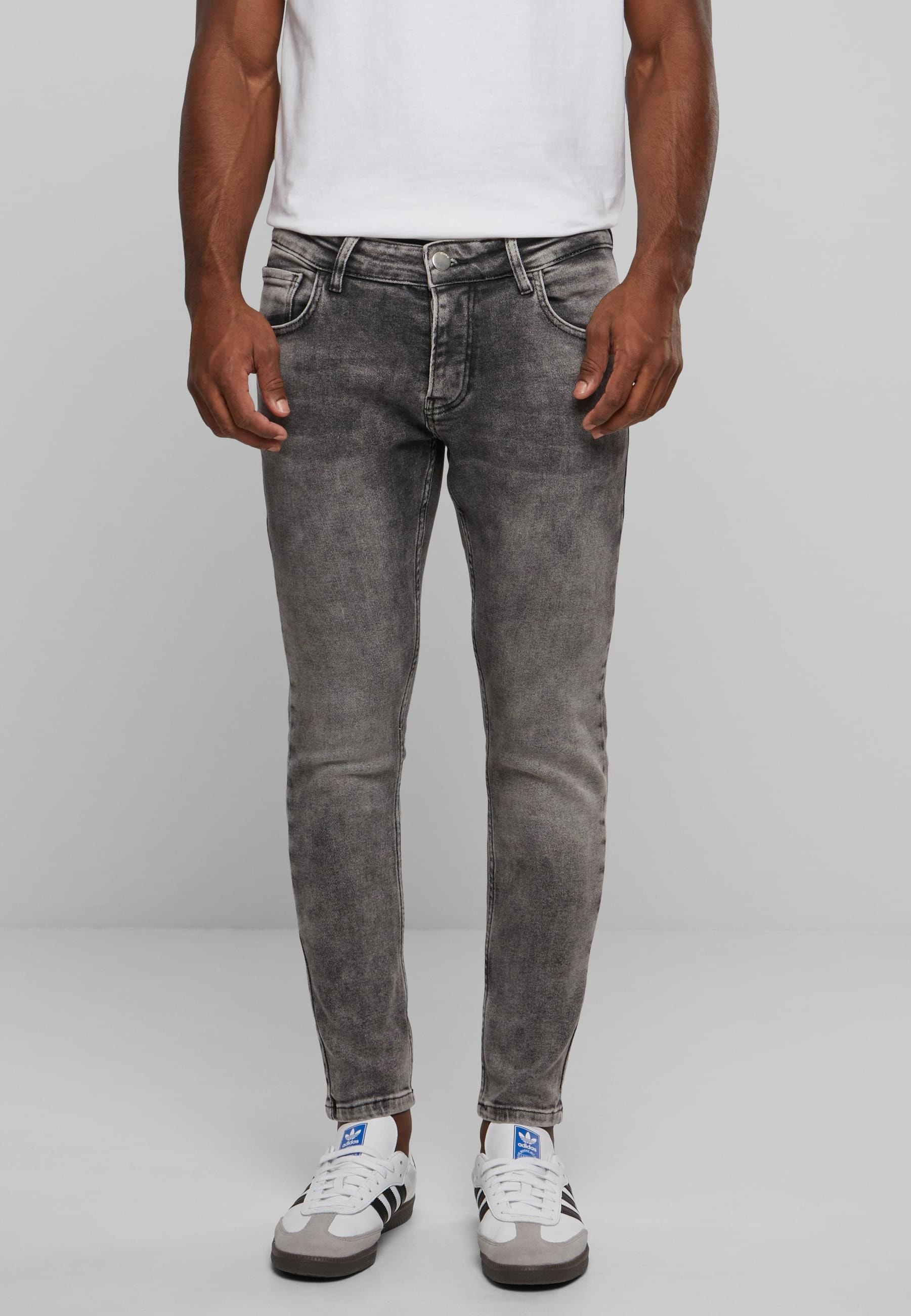 2Y Studios Bequeme Jeans »2Y Studios Herren 2Y Basic Destroyed Skinny Cropped«