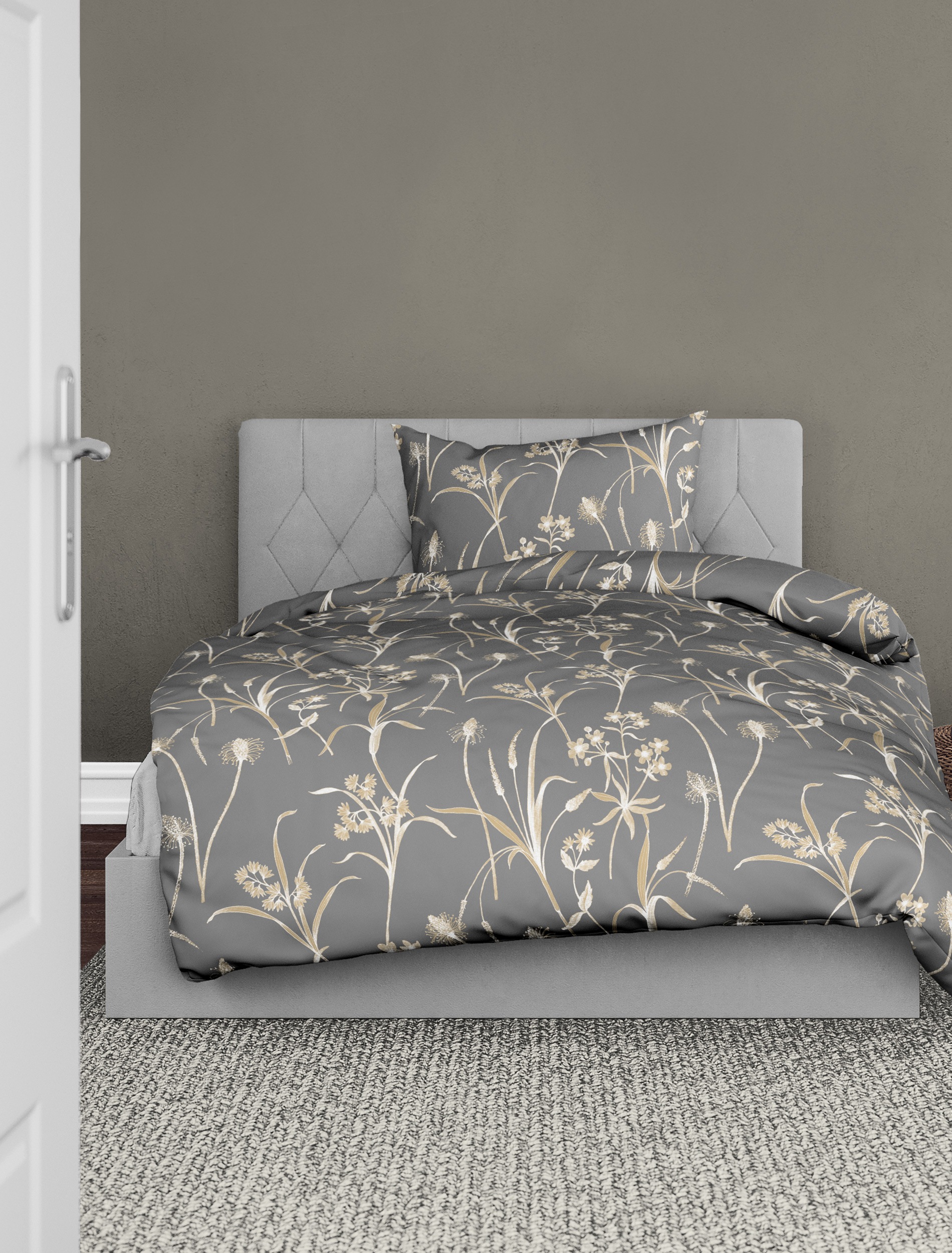 BIERBAUM Bettwäsche "3987" 2 Stk. tlg. Mako-Satin, 100 % Baumwolle, pflegel günstig online kaufen