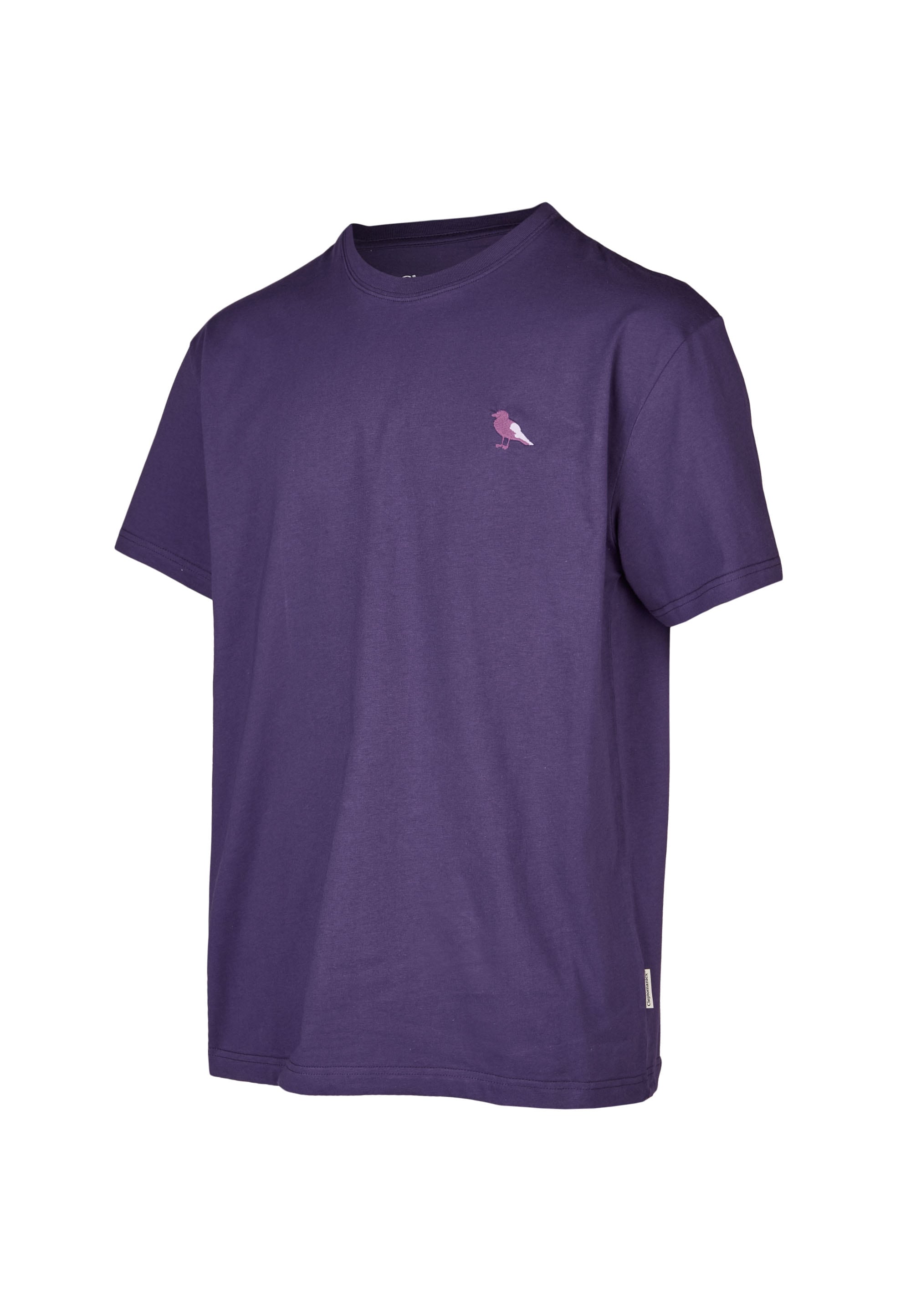 Cleptomanicx T-Shirt »Embroidery Gull Mono«, mit lockerem Schnitt