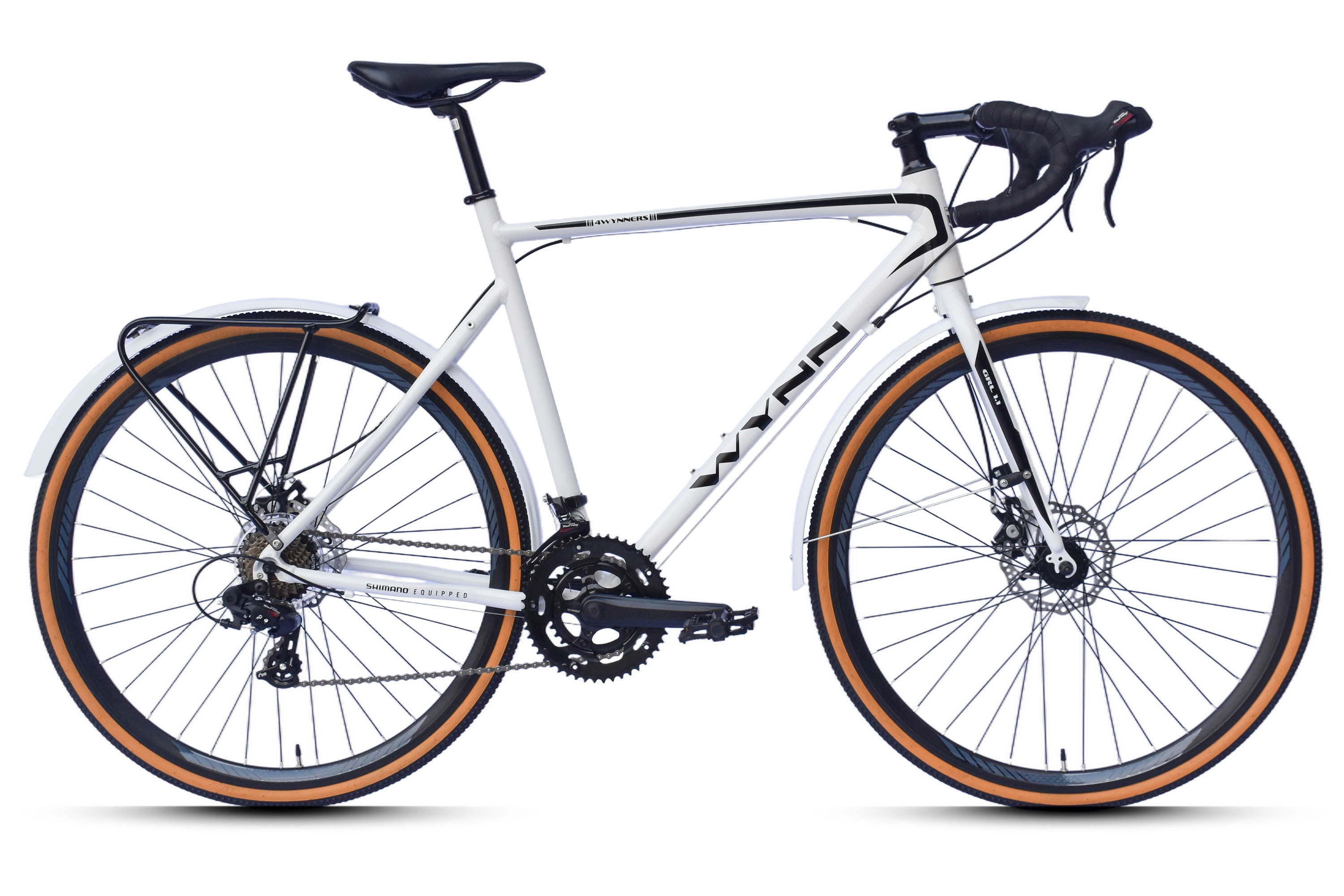 WYNN Gravelbike "GRL1.1" 14 Gang Shimano Tourney Schaltwerk Kettenschaltung