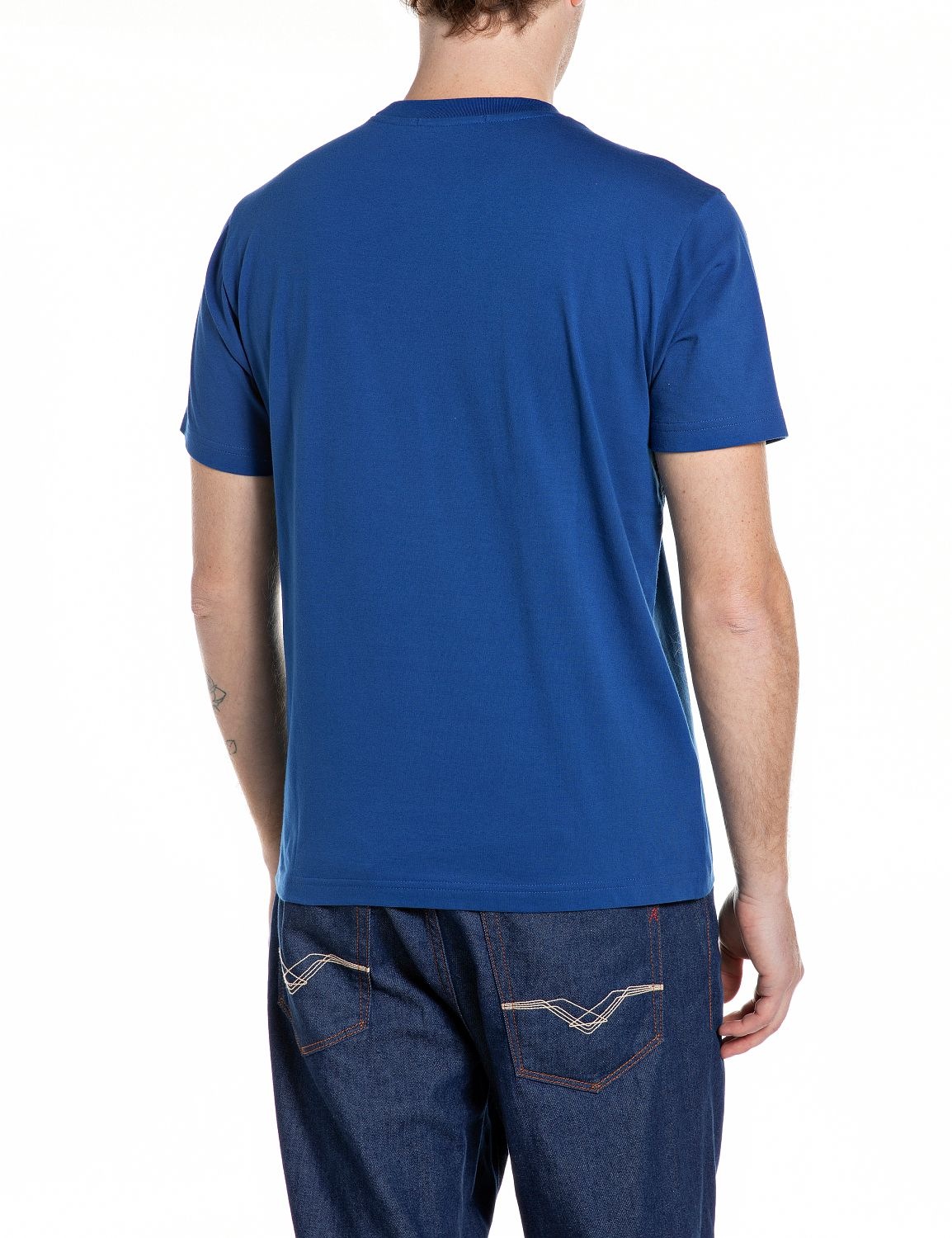 Replay T-Shirt mit Frontprint auf der Brust, Rundhals günstig online kaufen