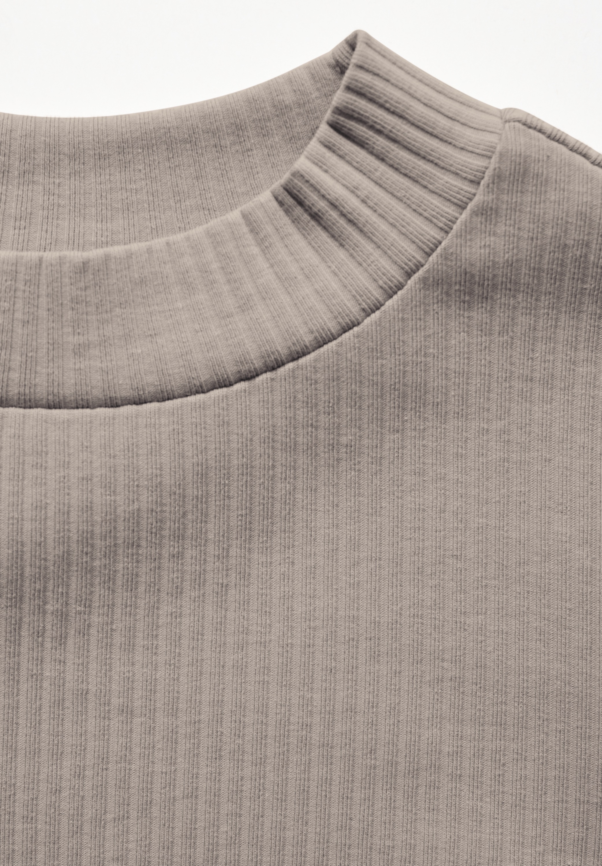 STREET ONE Langarmshirt, aus Baumwolle mit Stretchante
