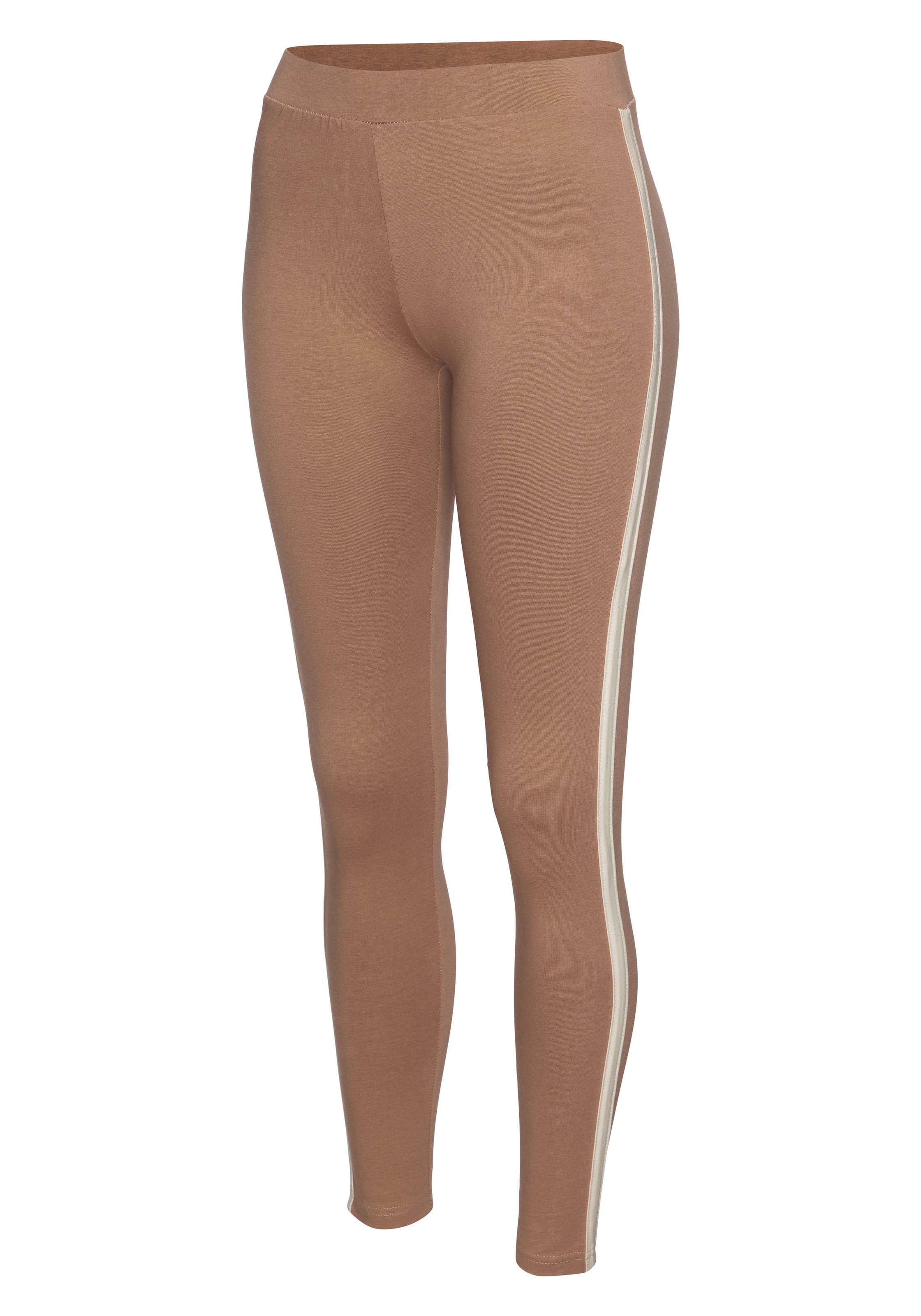 H.I.S Leggings, mit schmalen Seitenstreifen