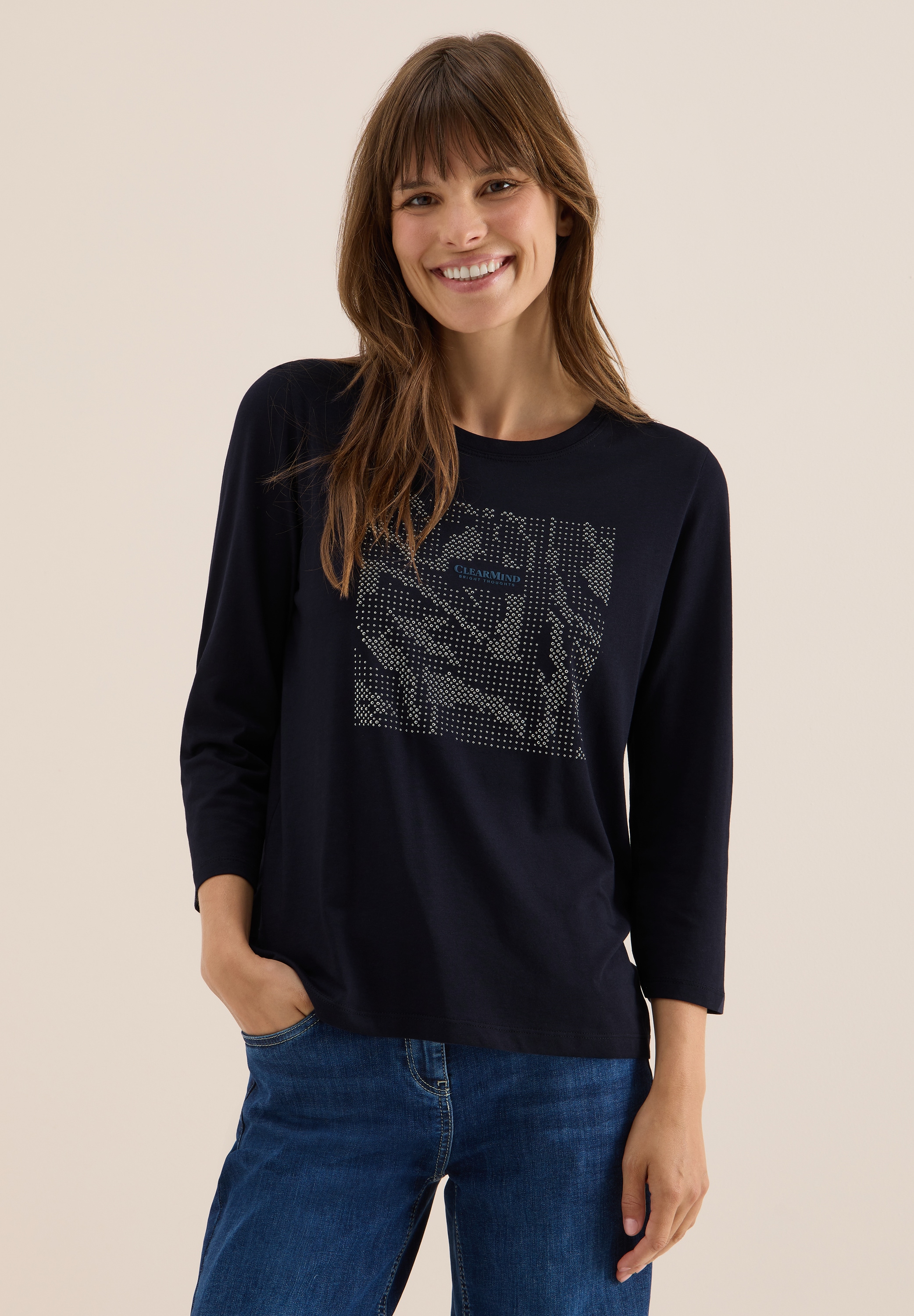 Cecil T-Shirt, im soften Baumwoll-Mix günstig online kaufen