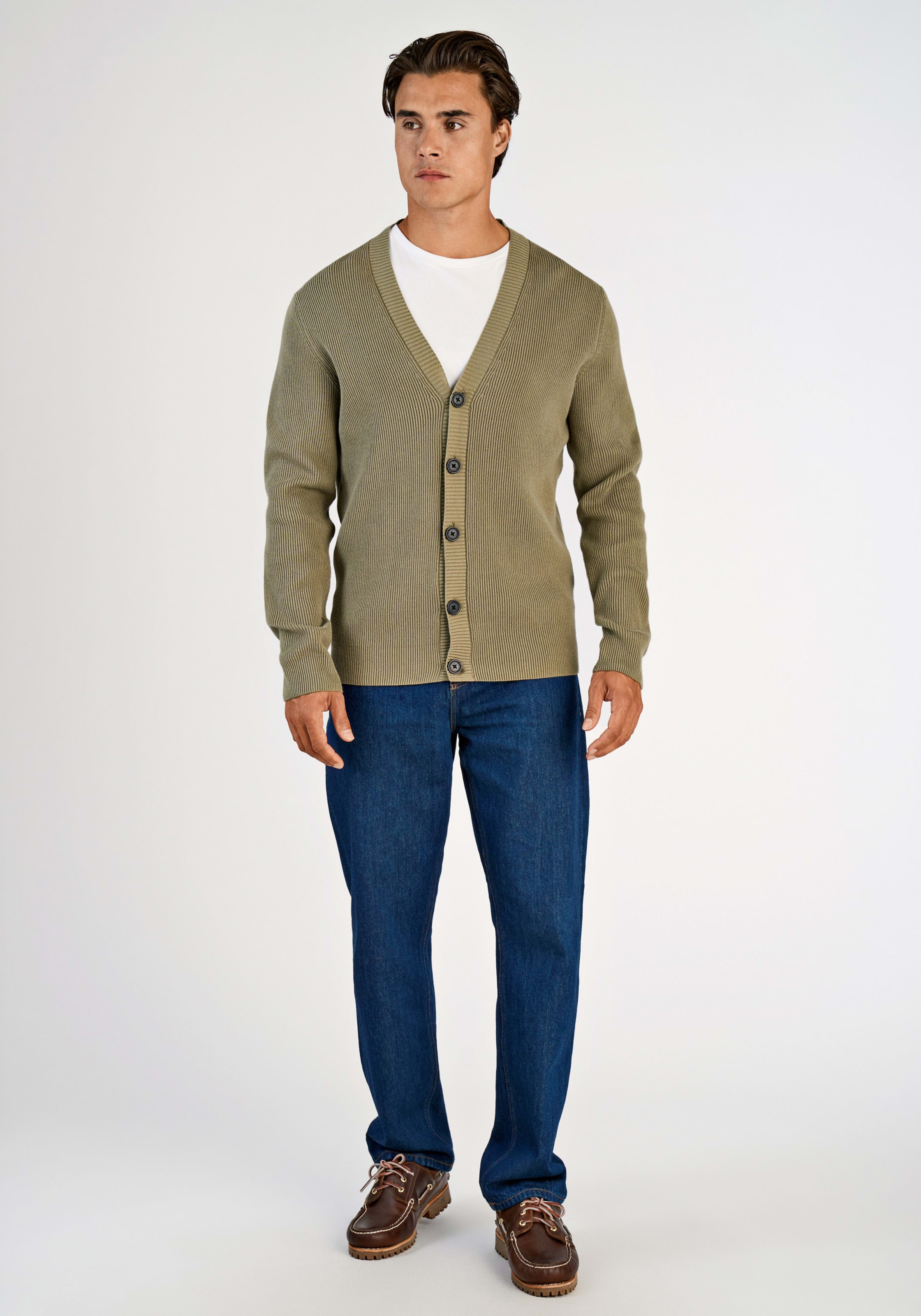 LINDBERGH Strickjacke mit V-Ausschnitt