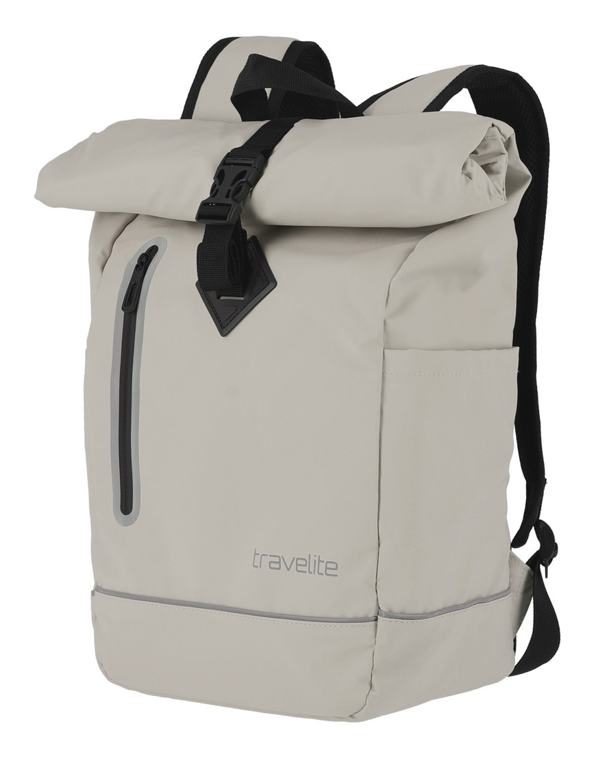 travelite Freizeitrucksack »BASICS Roll-Up Rucksack Plane«, Arbeitsrucksack Schulrucksack Wanderrucksack Streetpack