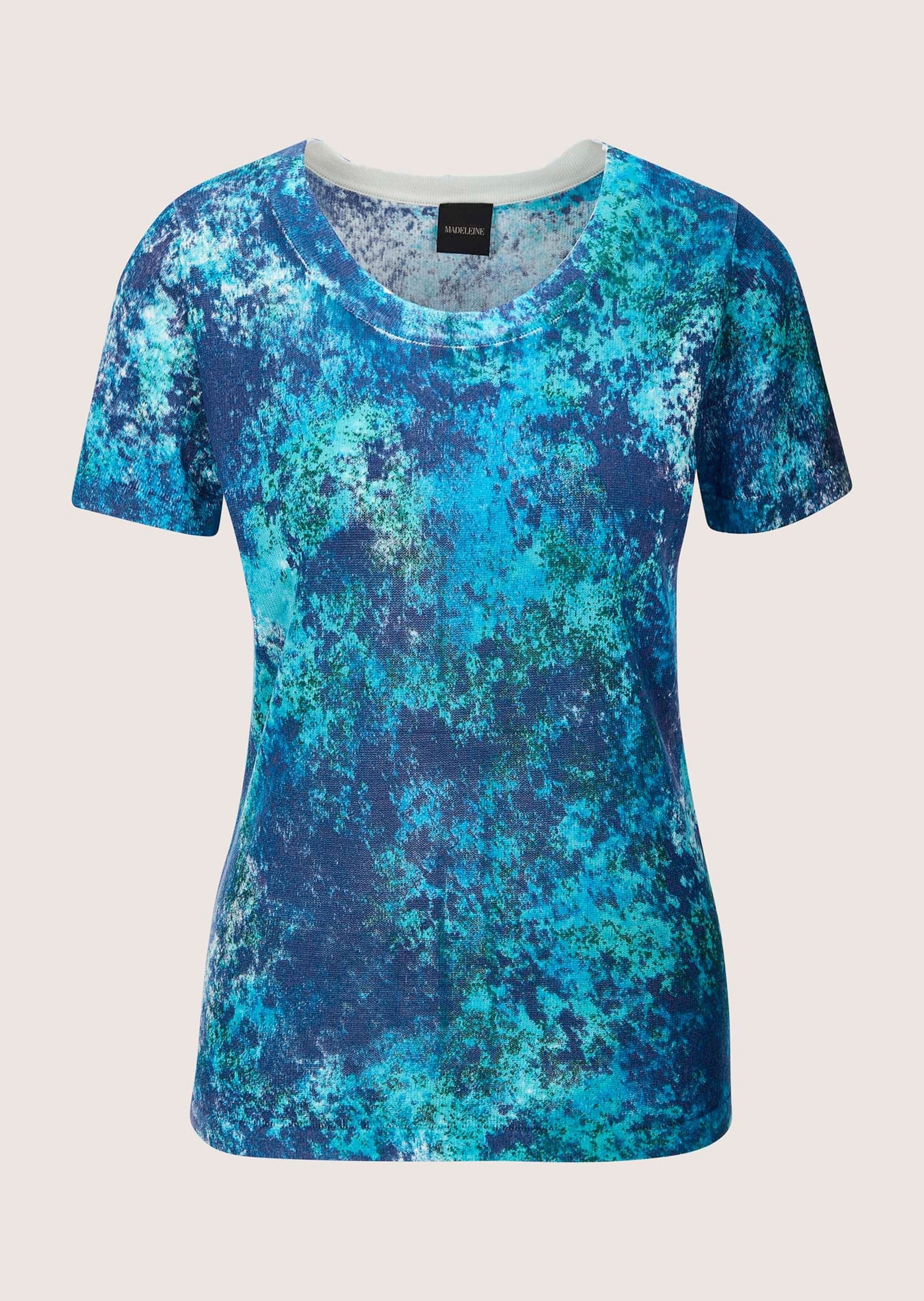 MADELEINE Longpullover "Druckpullover Viskosepullover mit All-Over-Print" günstig online kaufen