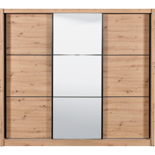 INOSIGN Schwebetürenschrank »Navara«, mit Spiegel und zusätzlichen  Einlegeböden bestellen | BAUR